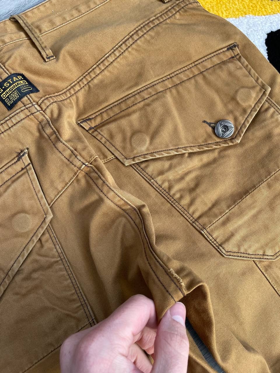 G-Star × Streetwear × Vintage Vintage G Star Raw Cargo Carpenter Elwood Pants Size US 31 - 4 Thumbnail