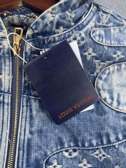 Louis Vuitton Louis Vuitton SS22 All-Over Print Denim Jacket Size US M / EU 48-50 / 2 - 8 Thumbnail