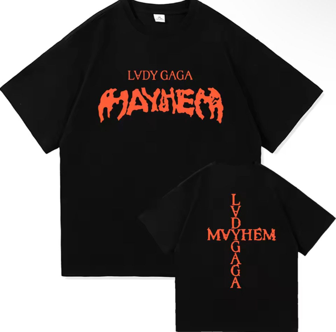 Japanese Brand Y2K Vintage Album Lady Gaga Mayhem Short Sleeve T-Shirt Size XS / US 0-2 / IT 36-38 - 1 Thumbnail