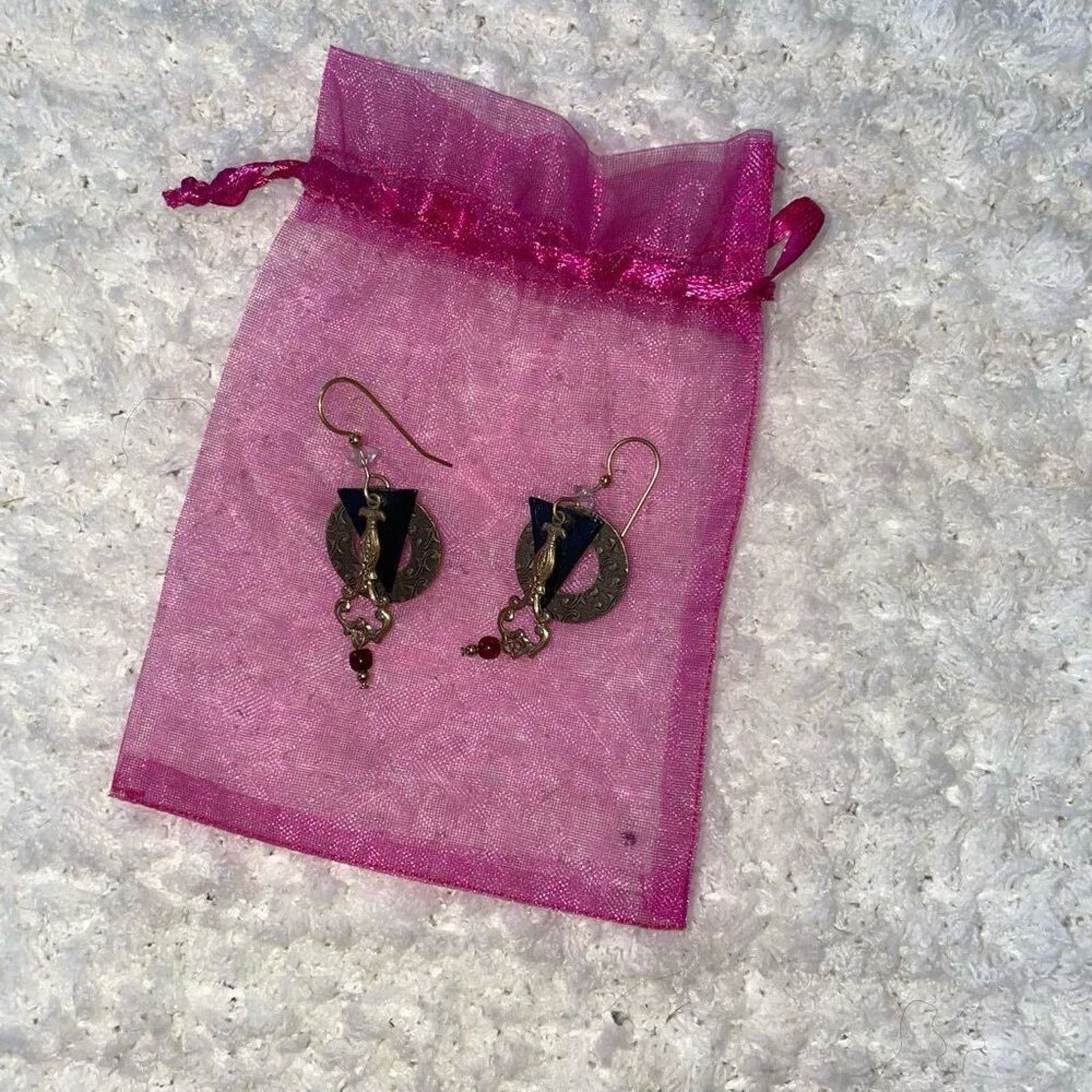 Other Layered Abstract Drop Earrings | Sz OS Size ONE SIZE - 2 Thumbnail