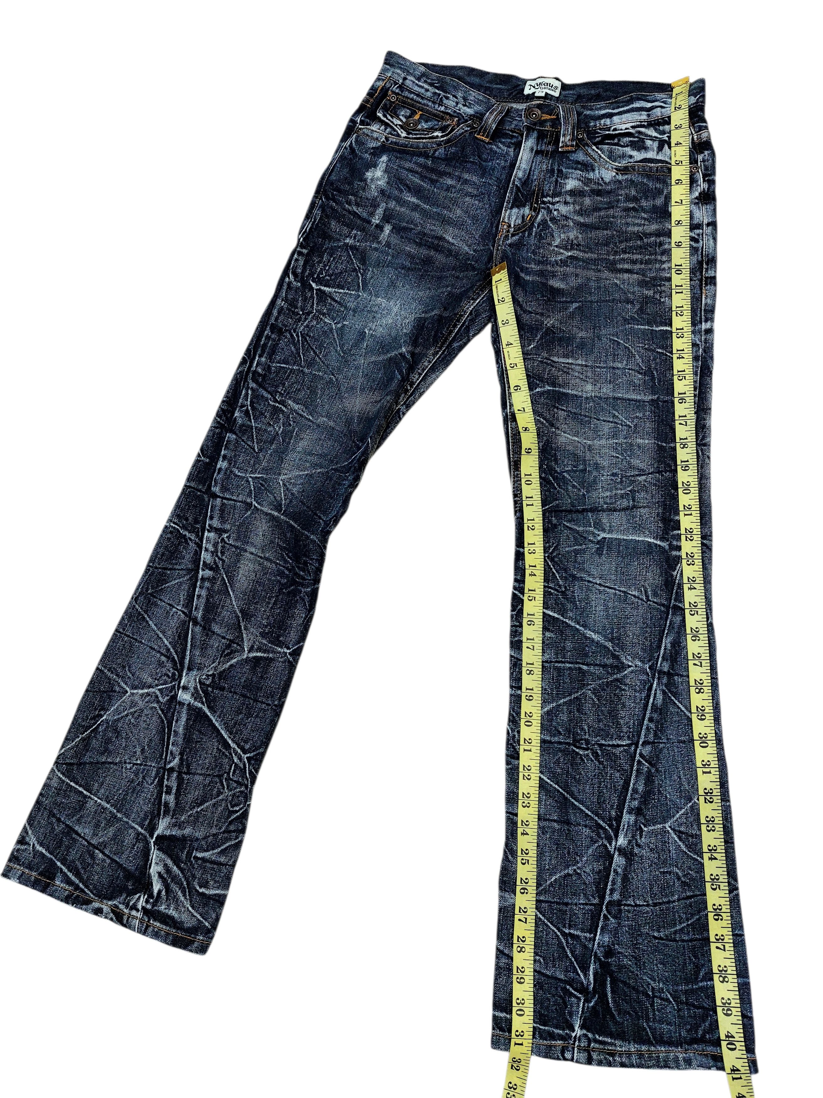 Beauty Beast Vintage Nylaus Japan Flare Jeans Size US 30 / EU 46 - 12 Thumbnail