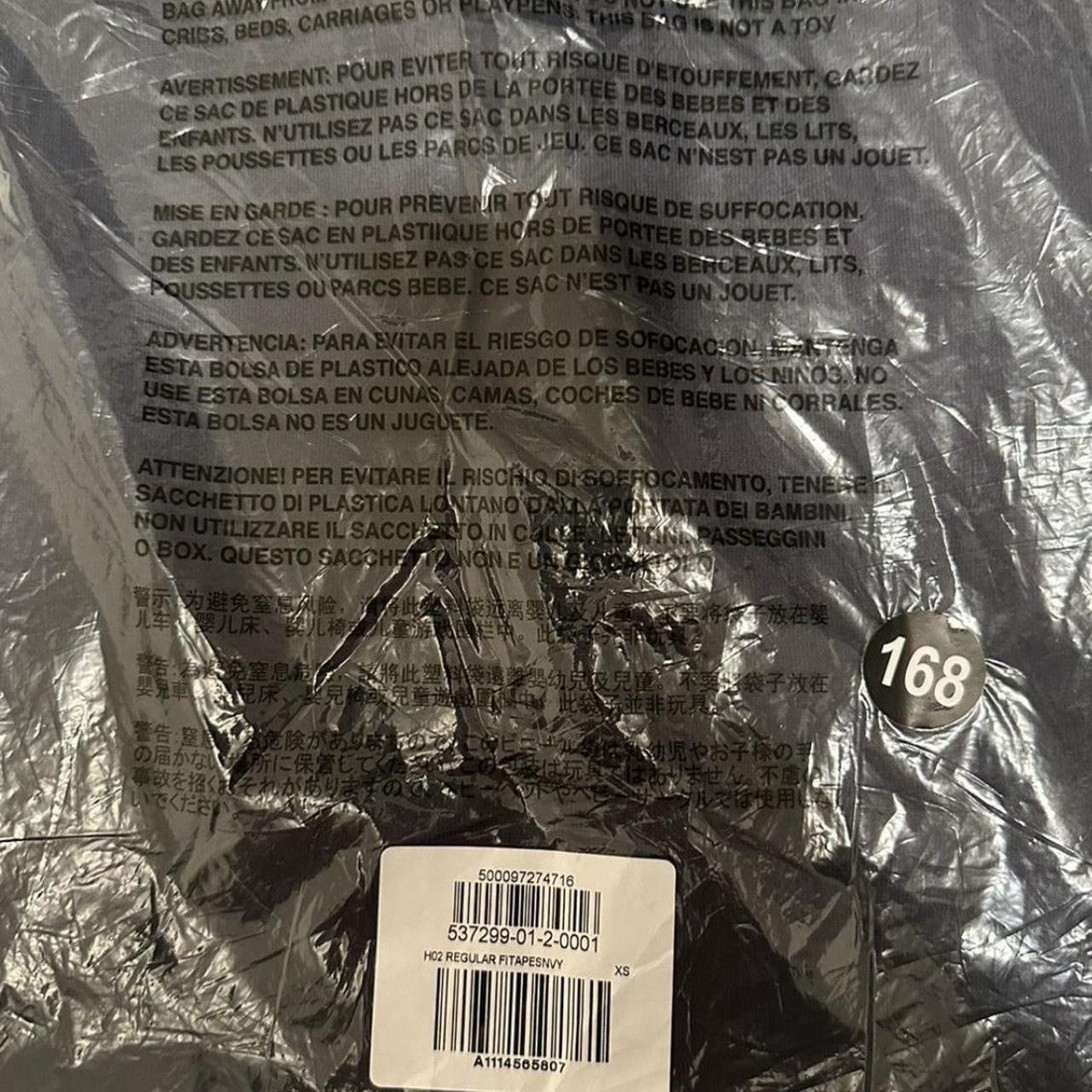 Gap H02 Yeezy gap navy tee Size US XS / EU 42 / 0 - 6 Thumbnail