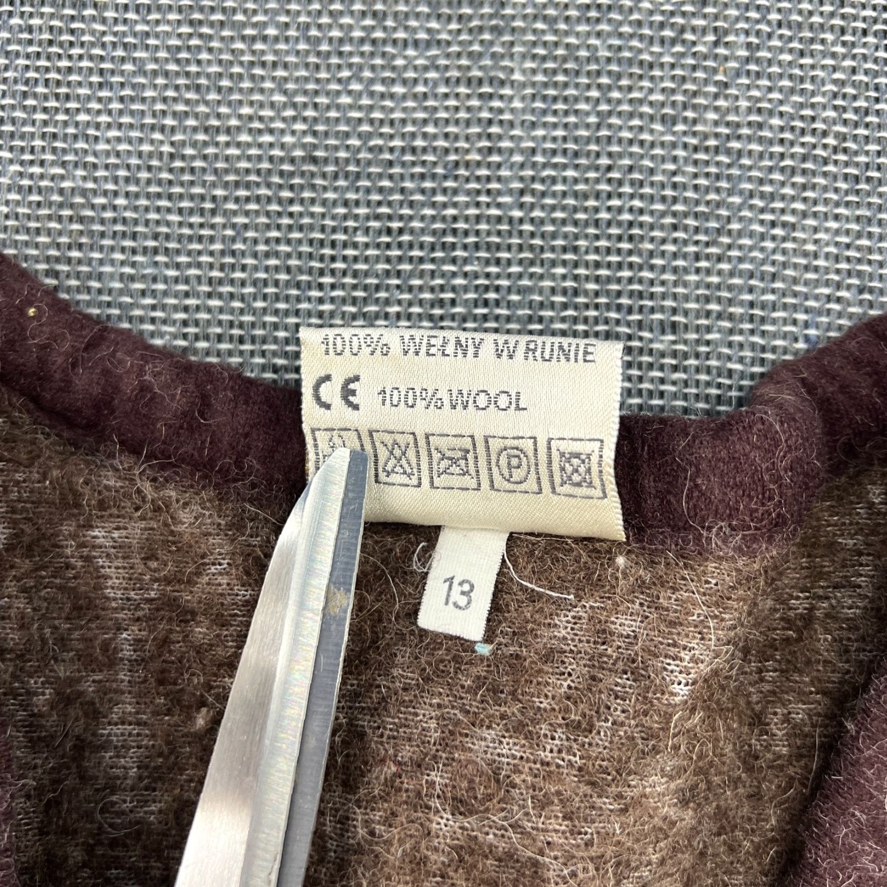 Vintage VINTAGE Alwero Womens Vest XL Full Zip Brown Wool Pile Sherpa Ladies Size XL / US 12-14 / IT 48-50 - 4 Thumbnail