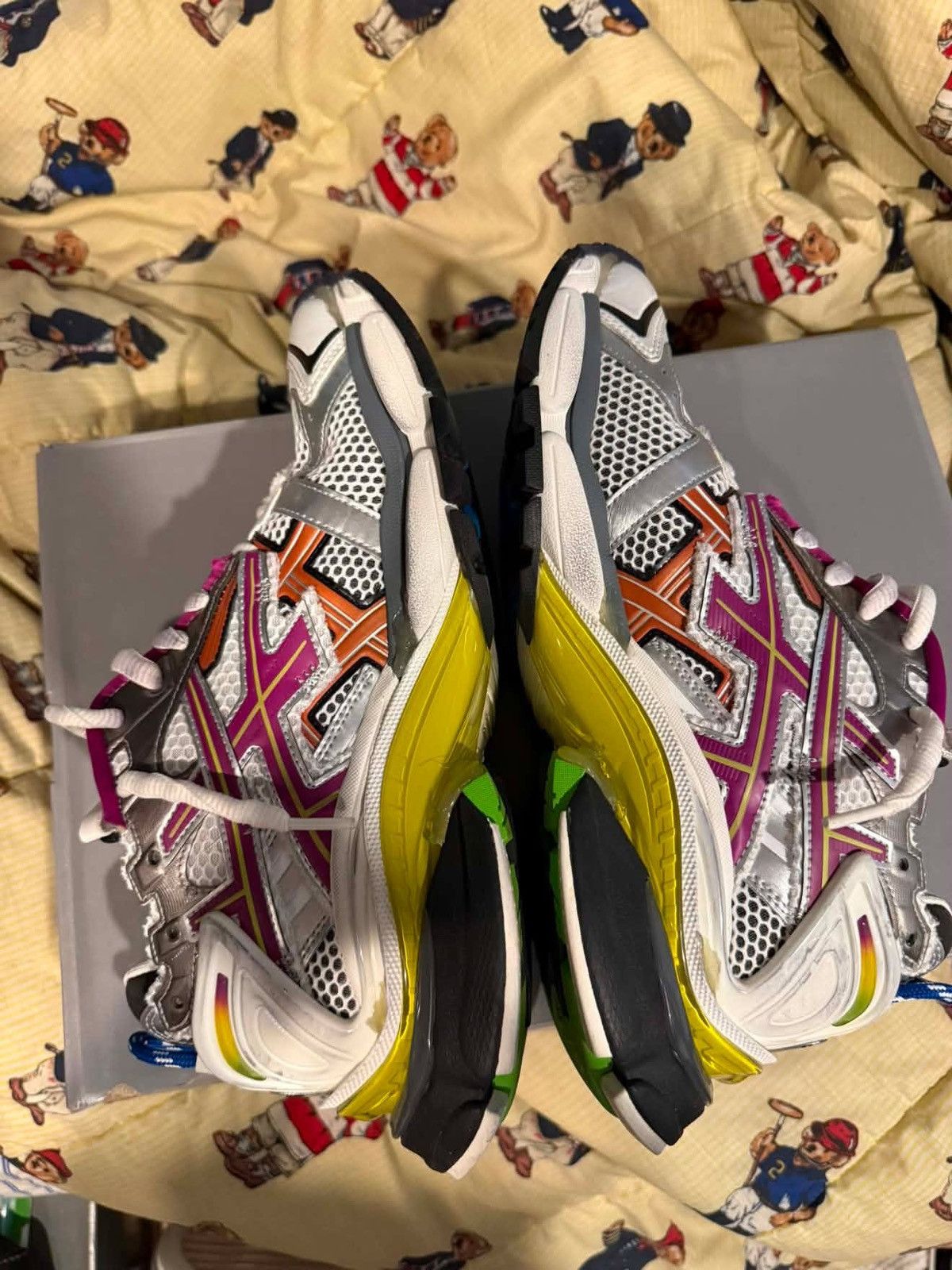 Balenciaga Balenciaga Multi Color Runner Size US 9 / EU 42 - 2 Thumbnail