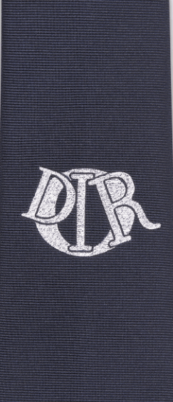 Dior o1w1db10525 Size : OS / 48C104 Charm Tie in Navy Blue Size ONE SIZE - 3 Thumbnail