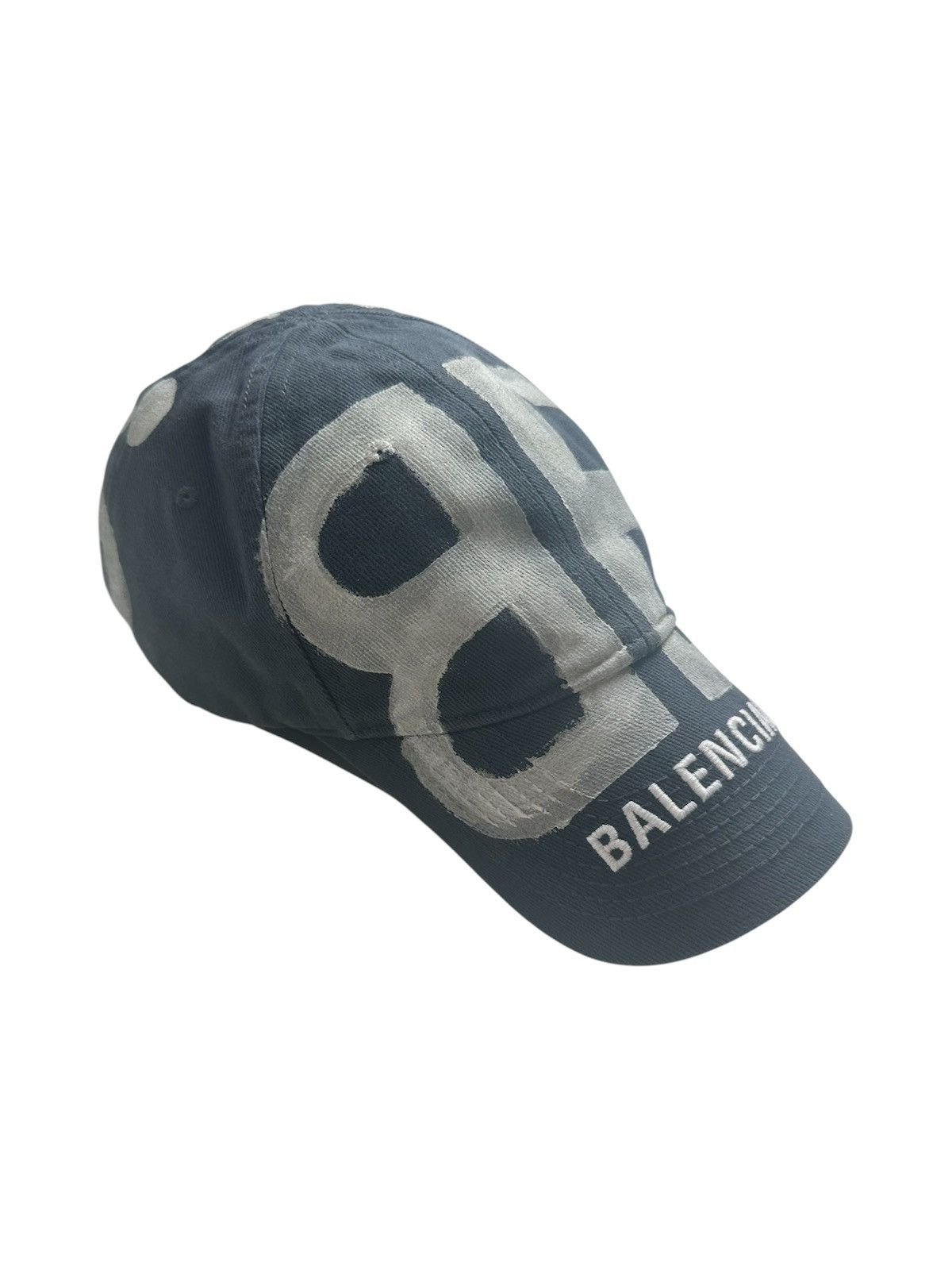 Balenciaga BB sprayed Logo cap M NEW