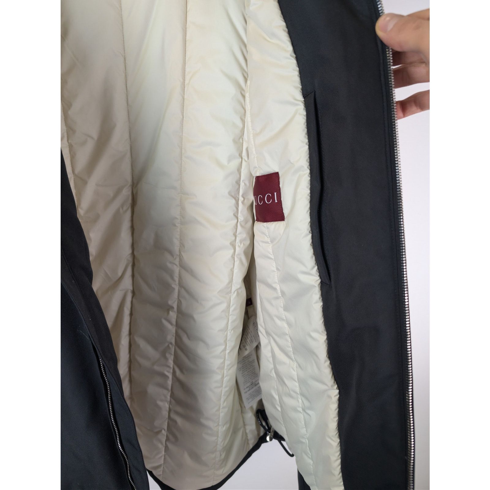 Gucci o1rshd1 Padded Down Jacket in Black/White Size US M / EU 48-50 / 2 - 8 Thumbnail