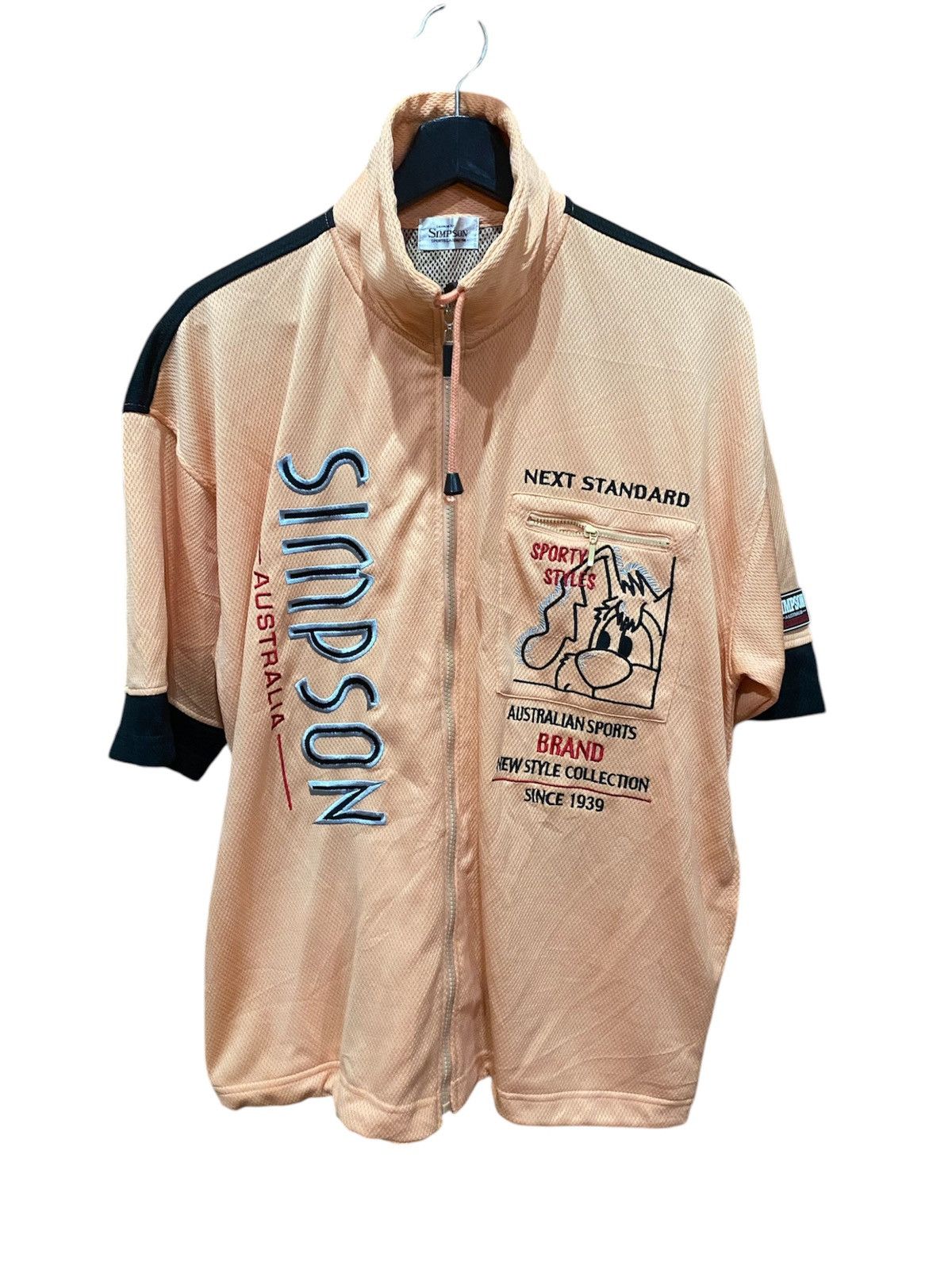 Vintage VINTAGE SIMPSON MOTORCYCLE JERSEY Size US M / EU 48-50 / 2 - 2 Thumbnail