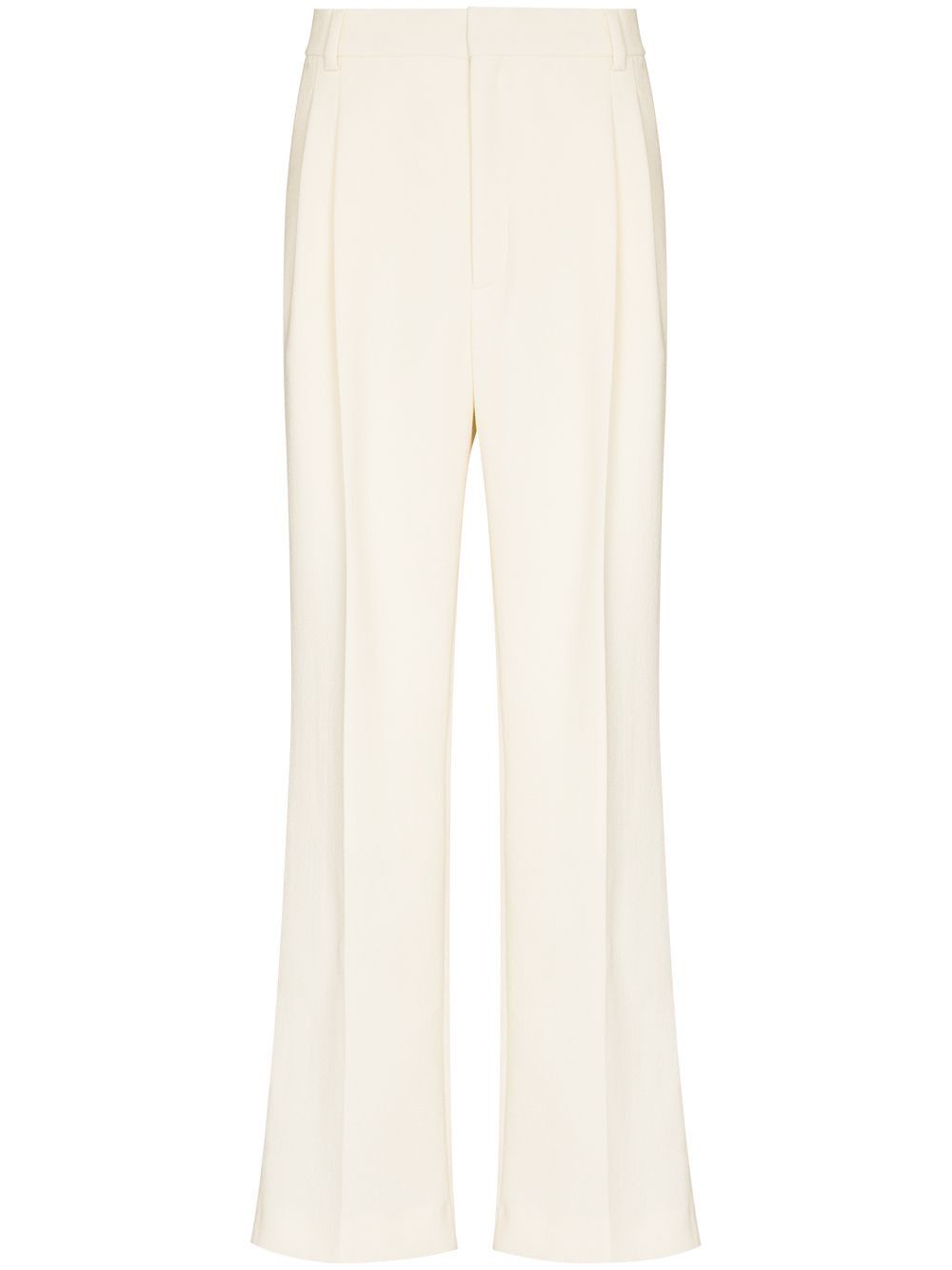 Casablanca Casablanco1mle0125 Pleated Trouser in Whitea Size US 36 / EU 52 - 1 Thumbnail