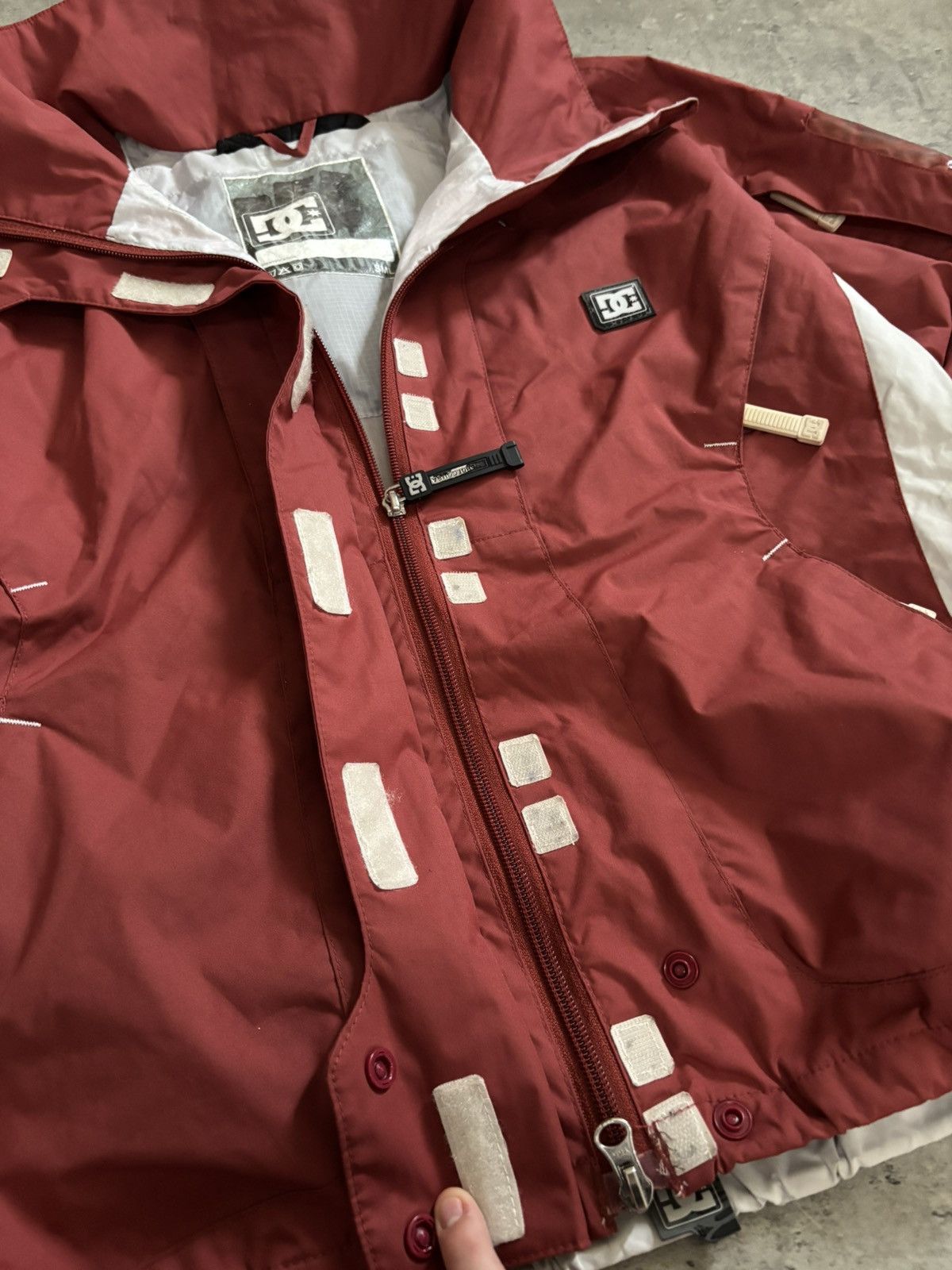 DC DC Shoes Snowboard Jacket S Streetwear Winter Sports burgund Size US S / EU 44-46 / 1 - 12 Thumbnail
