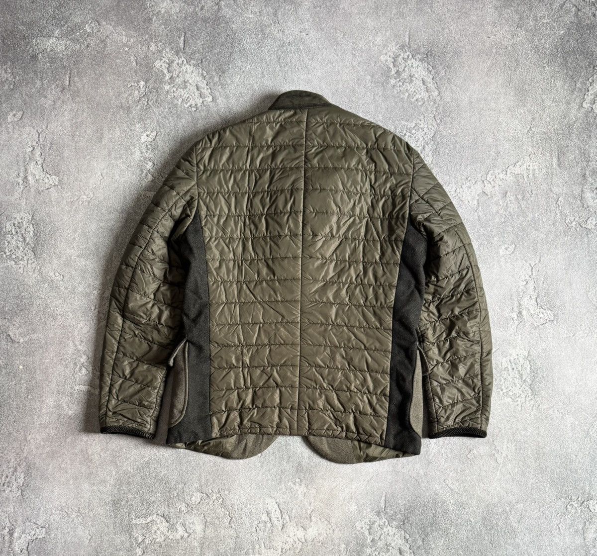 Designer Luis Trenker 52 Stuart Wattiert blazer jacket hybrid quilted Size US L / EU 52-54 / 3 - 17 Thumbnail