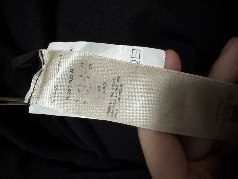 Rick Owens Rick Owens Black hooded sweater Size US S / EU 44-46 / 1 - 5 Thumbnail
