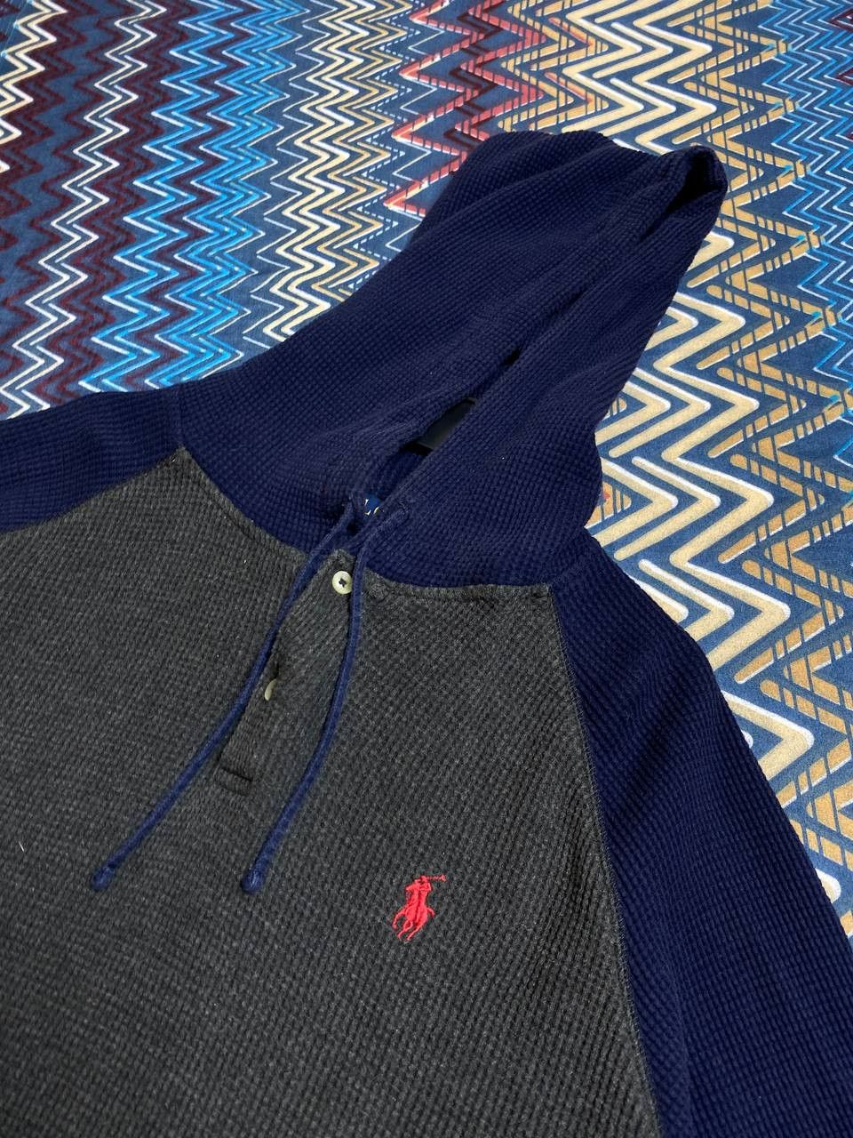 Polo Ralph Lauren × Vintage Vintage 2000s Polo Ralph Lauren Pony Hoodie Oversized Size US M / EU 48-50 / 2 - 11 Thumbnail