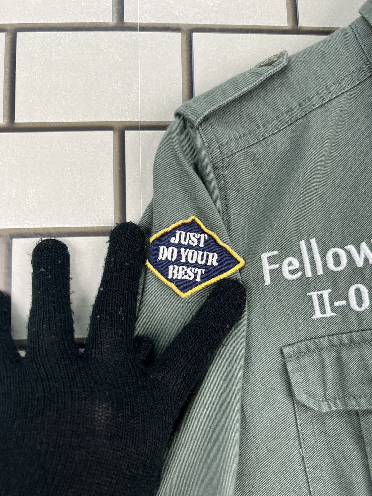 Japanese Brand Chip Clip Military Style Multipocket Longsleeve Shirt Size US M / EU 48-50 / 2 - 6 Thumbnail