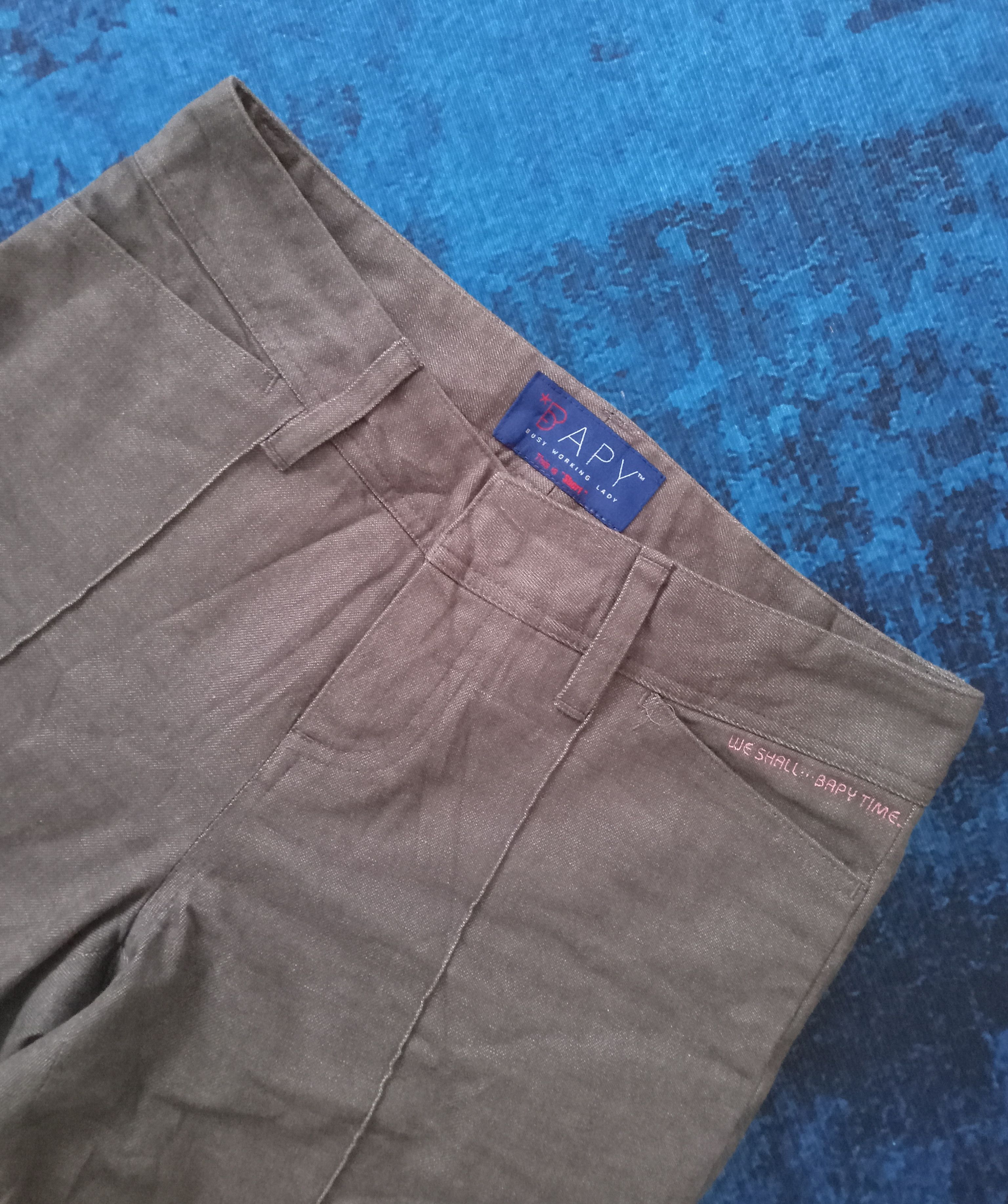 Bape Bapy by Bape Flare Pants Size 29" - 3 Thumbnail