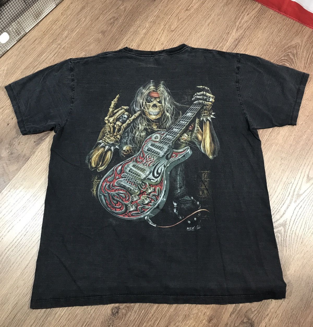 Vintage Vintage Rock Skull T Shirt Size US XL / EU 56 / 4 - 8 Thumbnail