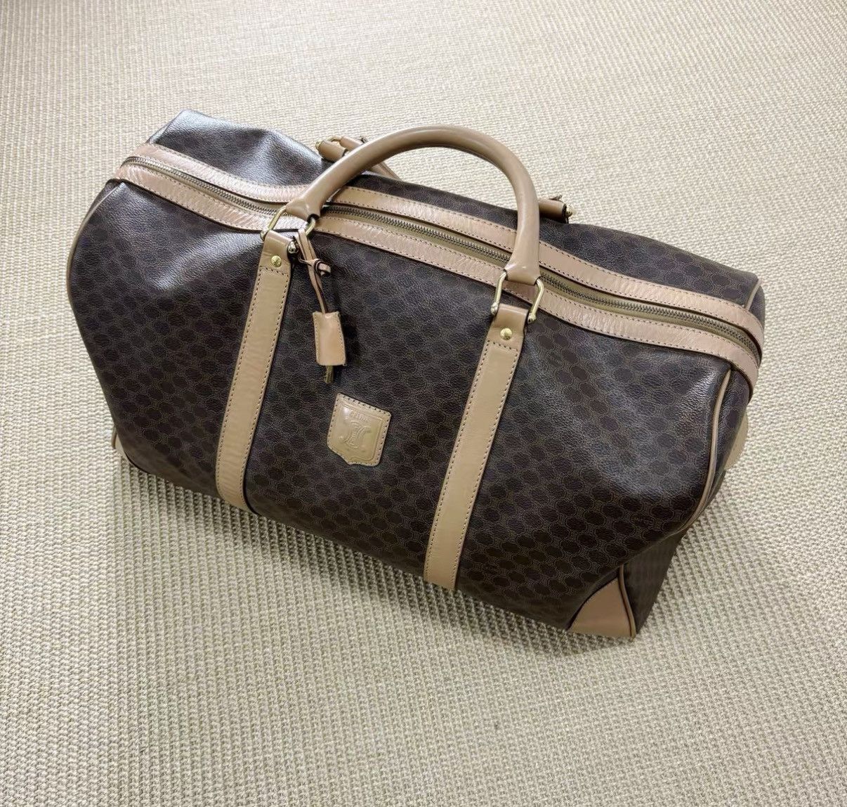 Celine Celine Brown Monogram Boston Bag J29 Size ONE SIZE - 2 Thumbnail