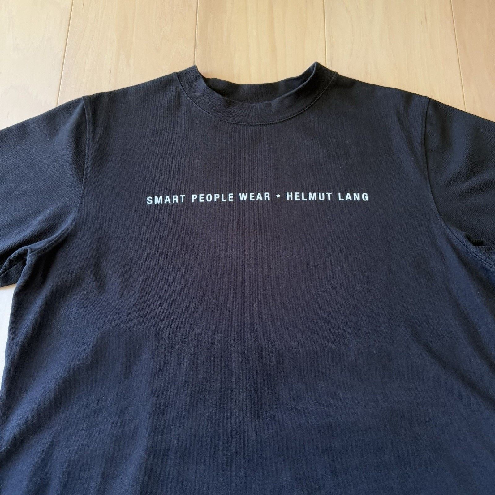 Helmut Lang Helmut Lang Shirt Medium Black Smart People Wear Casual Size US M / EU 48-50 / 2 - 3 Thumbnail