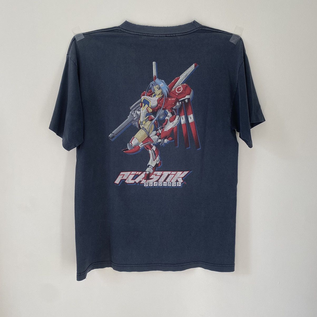 Anime × Hook-Ups × Vintage Vintage Plastik Anime Skate Tee Size US XL / EU 56 / 4 - 1 Thumbnail