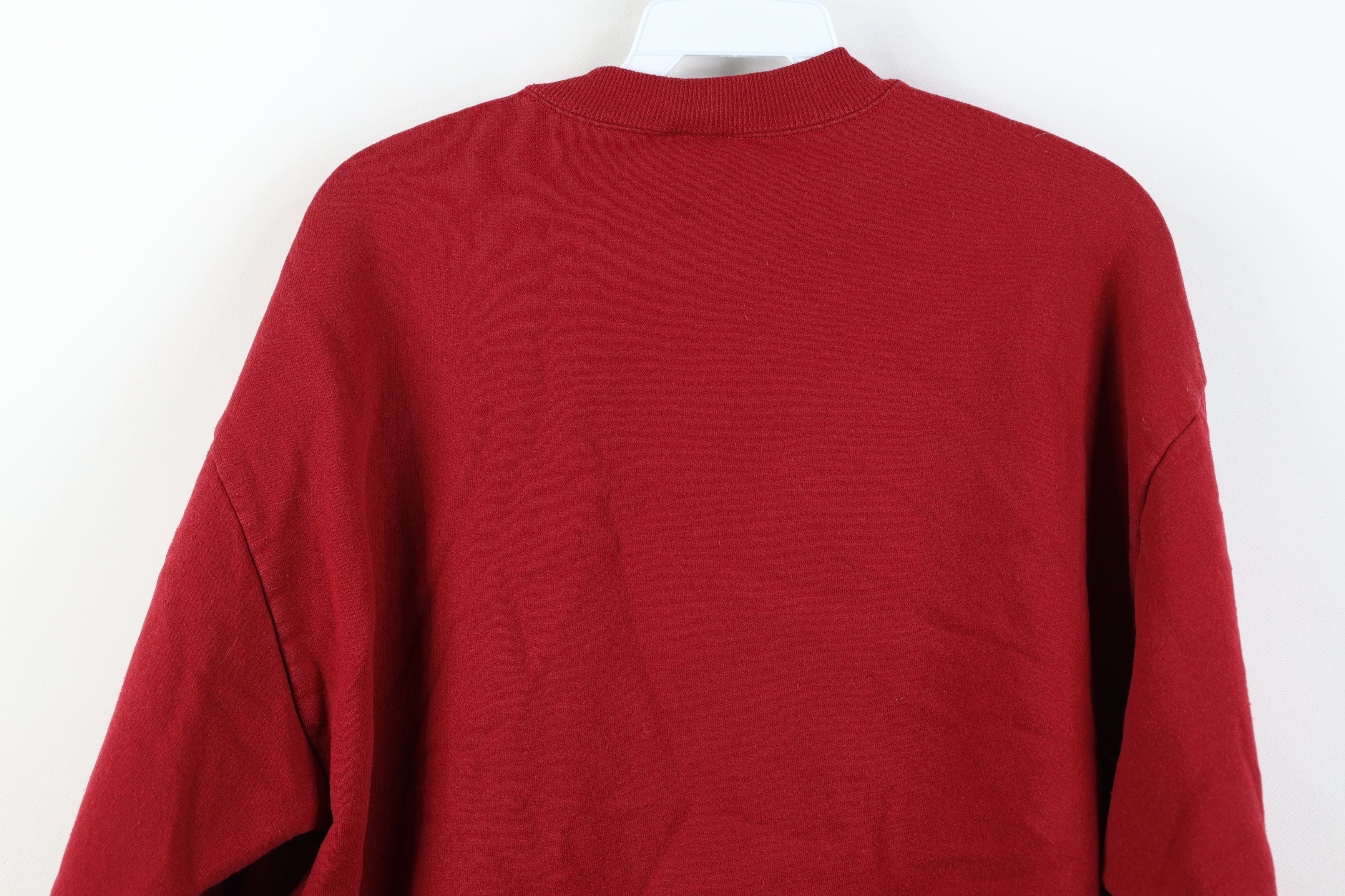 Vintage Vintage 90s Streetwear Alaska The Last Frontier Sweatshirt Size L / US 10 / IT 46 - 9 Thumbnail