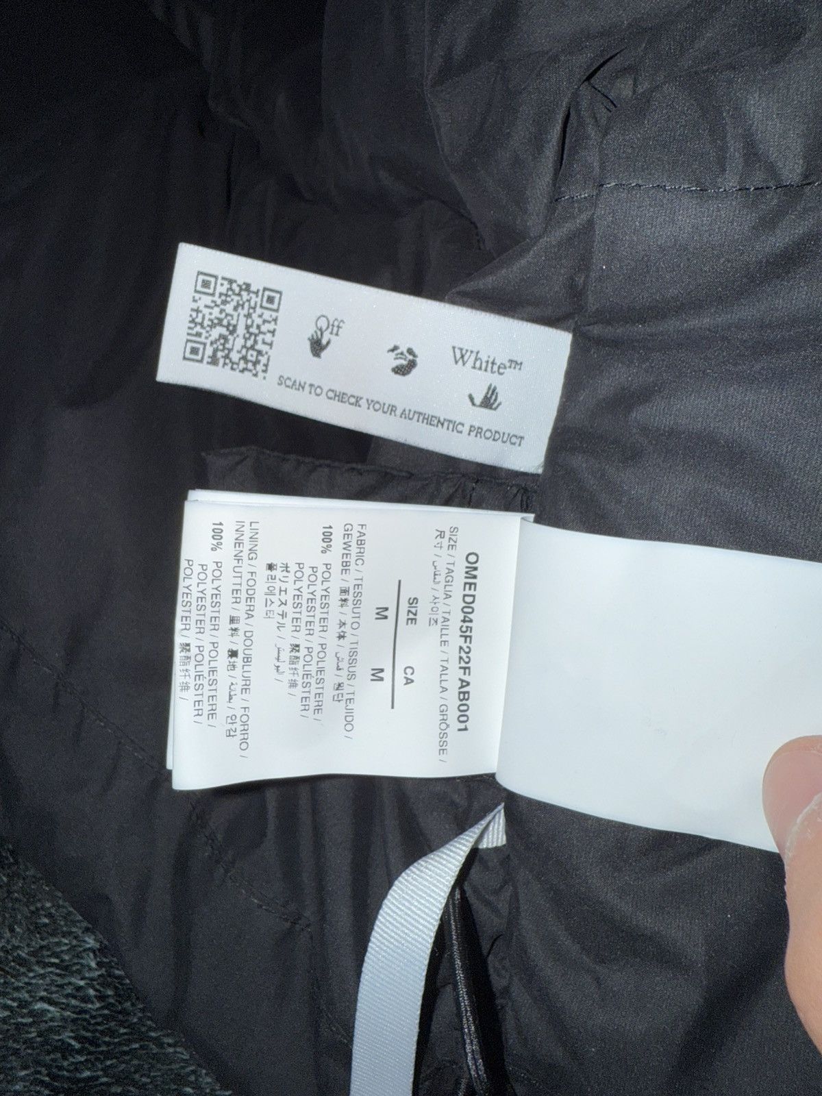 Off-White Winter Coat Size US L / EU 52-54 / 3 - 9 Thumbnail