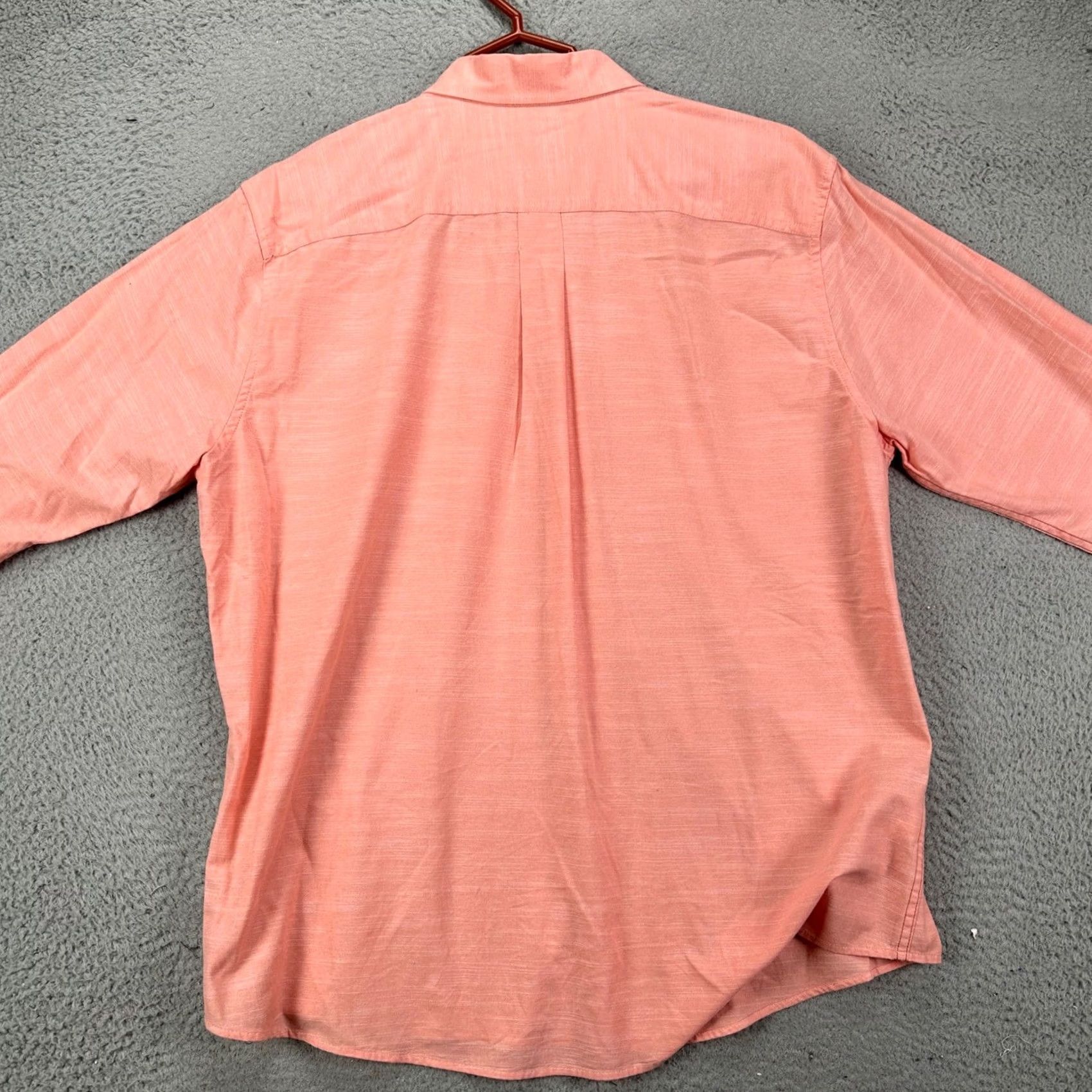 Eddie Bauer Eddie Bauer Button-Down Shirt Mens Large Peach Pocket Lightweight Classic Fit Shirt Size US L / EU 52-54 / 3 - 2 Thumbnail