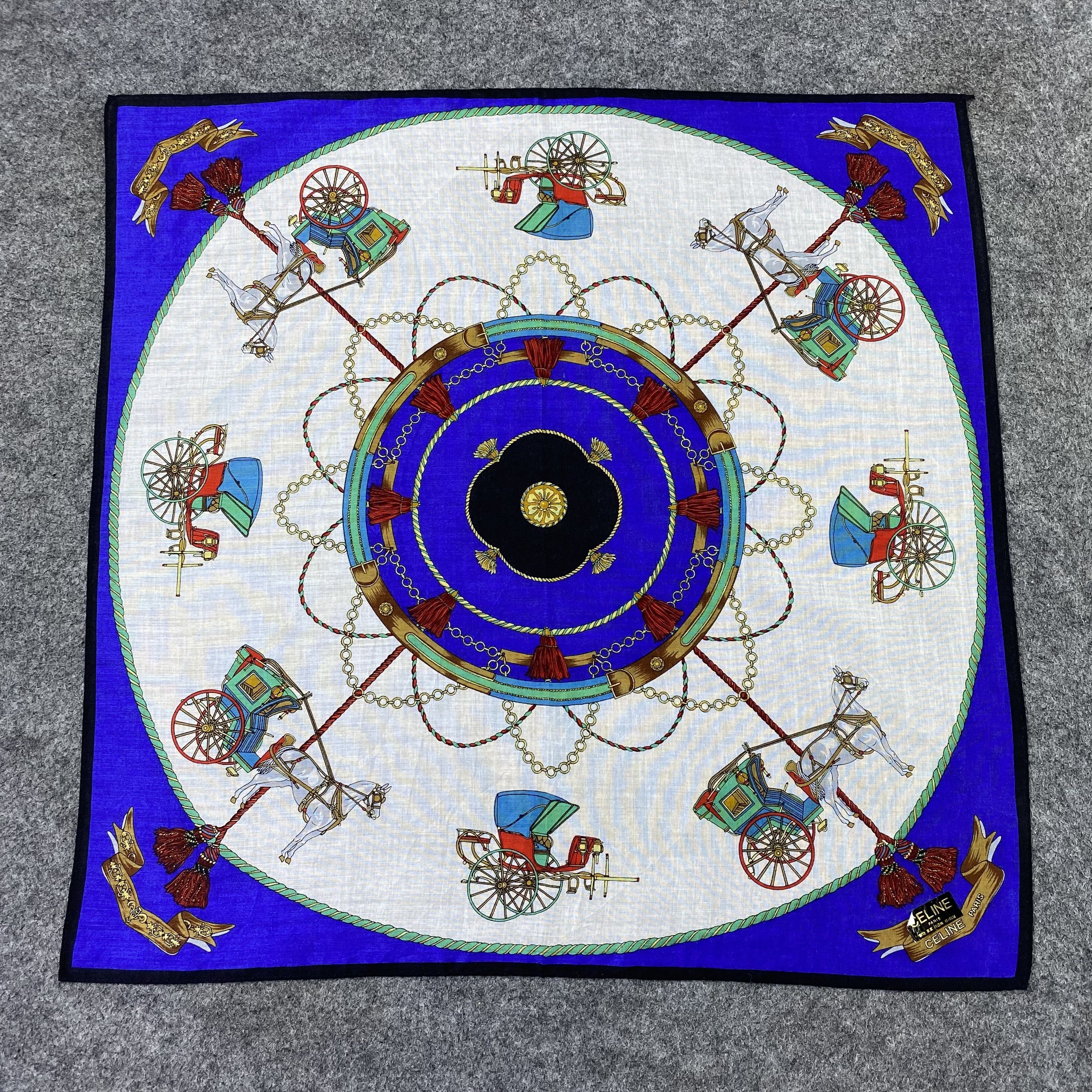 Celine Celine Handkerchief / Bandana / Neckerchief-B2217 Size ONE SIZE - 3 Thumbnail