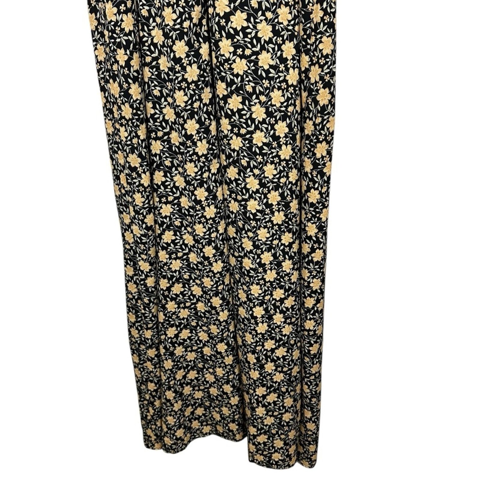 Lulus Lulus The Way to Love Black Floral Ruffled Maxi Dress XL Size XL / US 12-14 / IT 48-50 - 11 Thumbnail