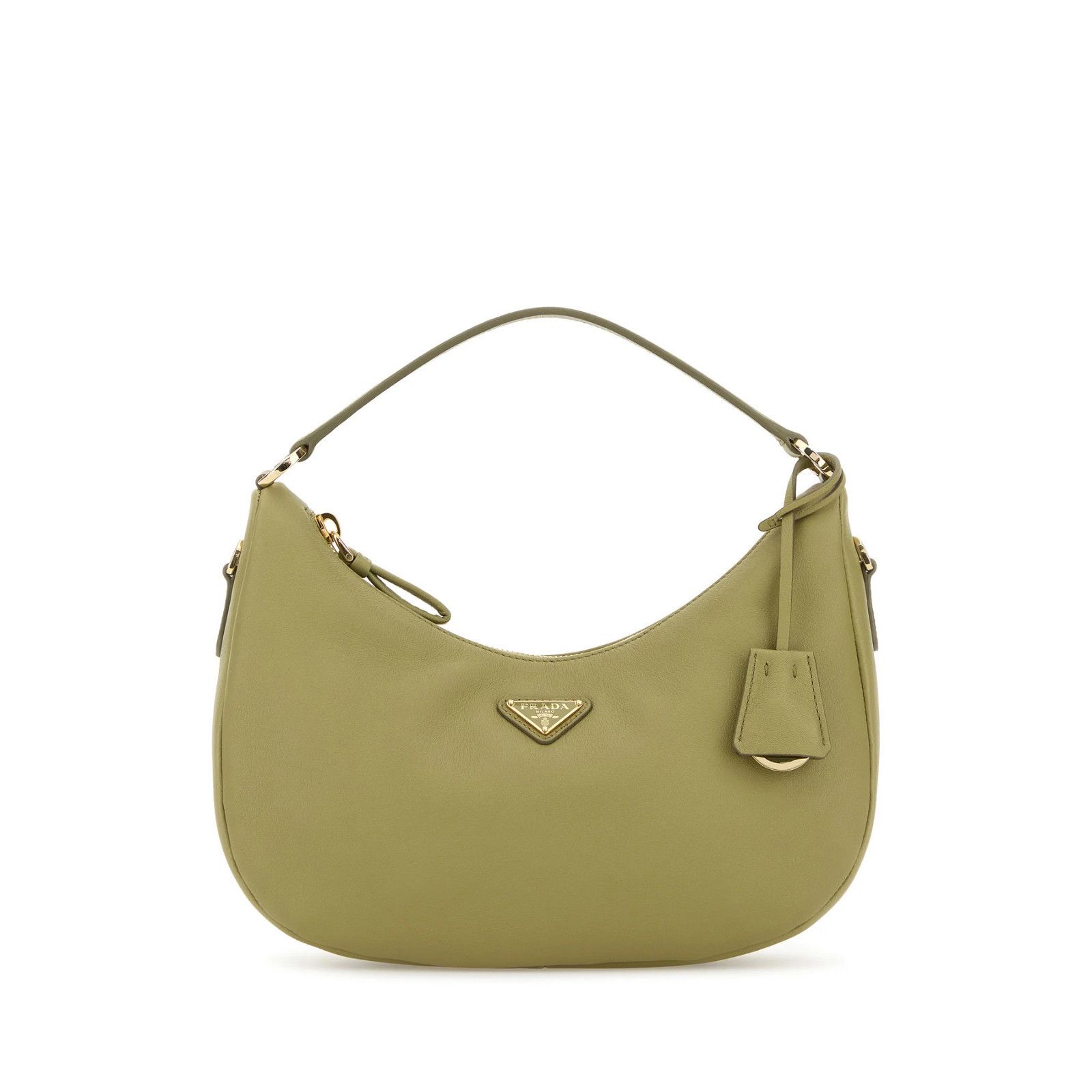 Prada PRADA Pistachio Green Leather Top Handle Bag New & Authentic Size ONE SIZE - 1 Thumbnail