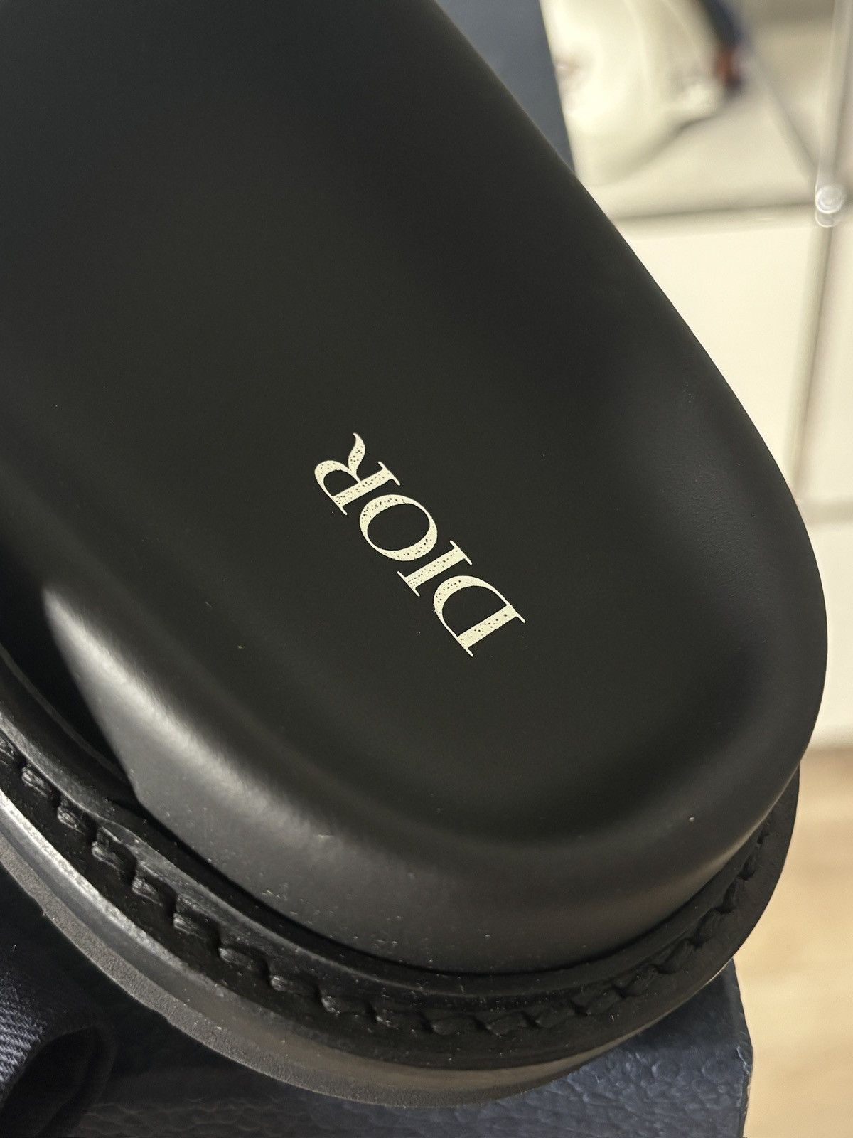 Dior DIOR | 47 | OBLIQUE LOGO SANDALS MULES Size US 14 / EU 47 - 9 Thumbnail