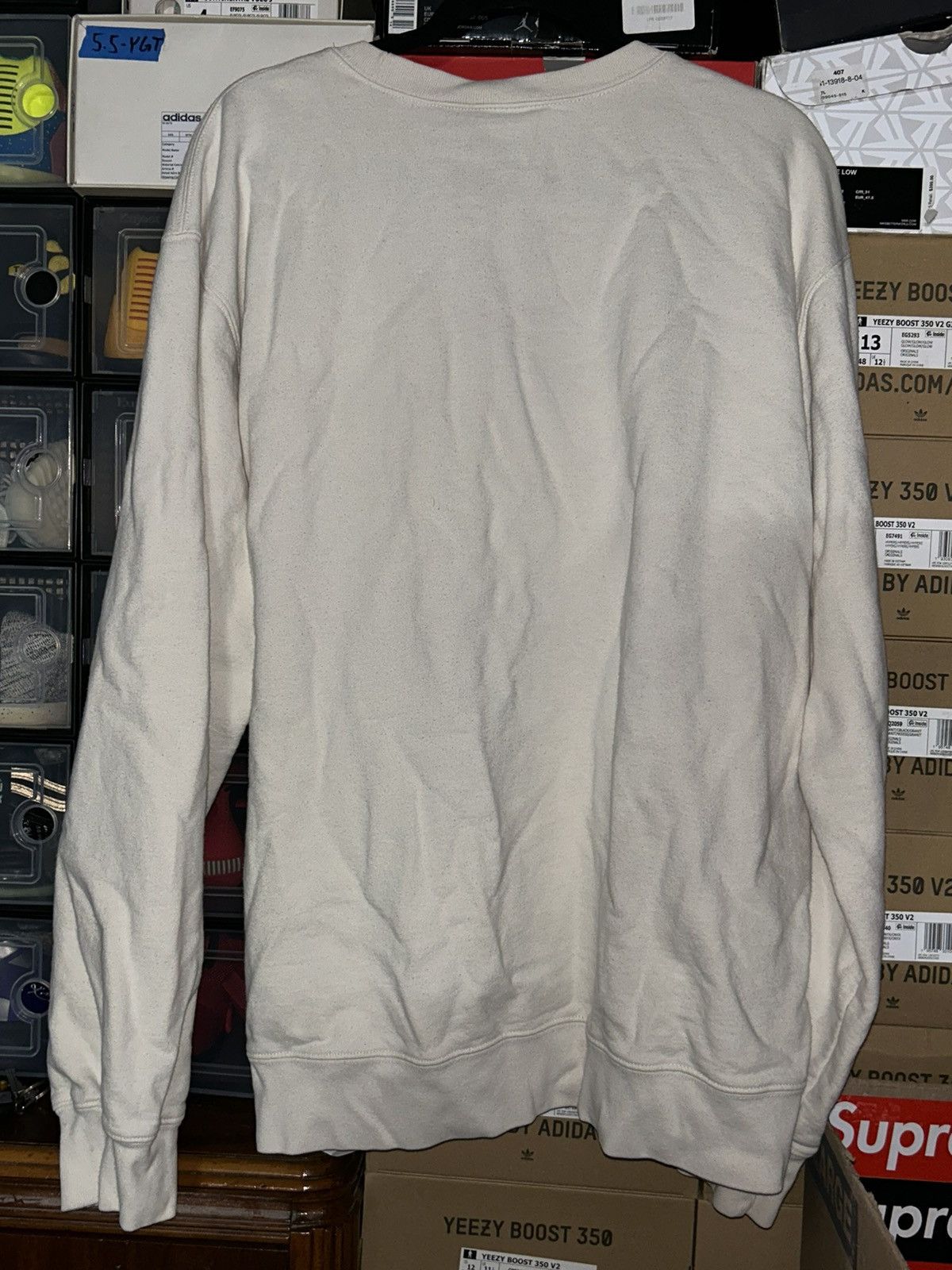Supreme Supreme Cutout Logo Crewneck Sweatshirt SS20 size XL Size US XL / EU 56 / 4 - 2 Thumbnail