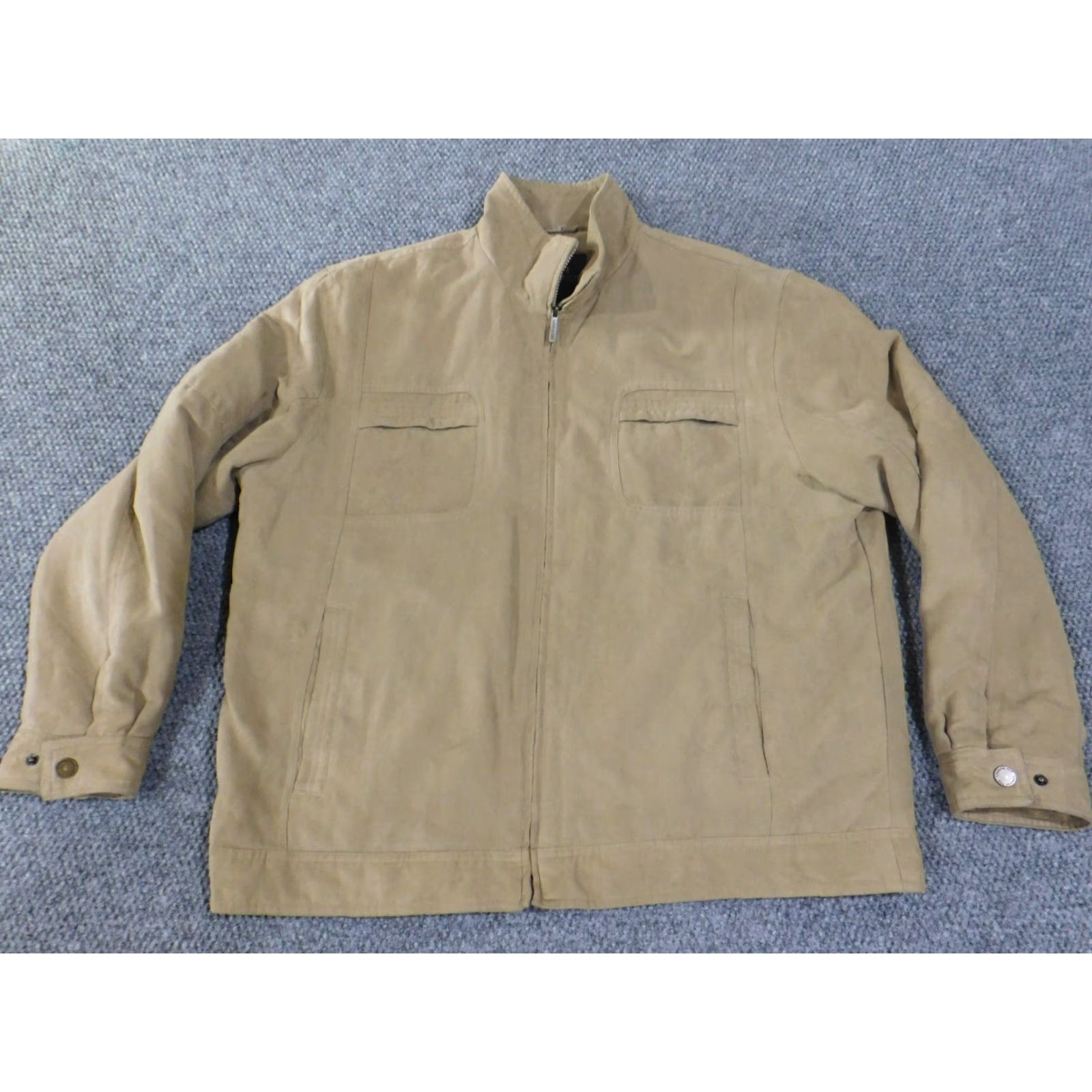London Fog London Fog Jacket Mens XL beige zip quilted outerwear polyester lined Jacket Mens XL Beige Quilted Outdoor Fall Winter Regular Size US XL / EU 56 / 4 - 5 Thumbnail