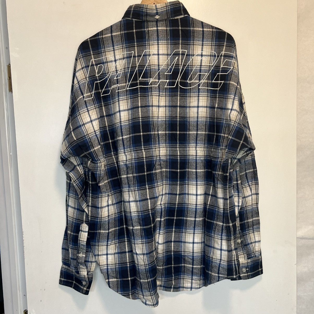 Palace Palace Lumber Yak Shirt Blue White Size US L / EU 52-54 / 3 - 2 Thumbnail