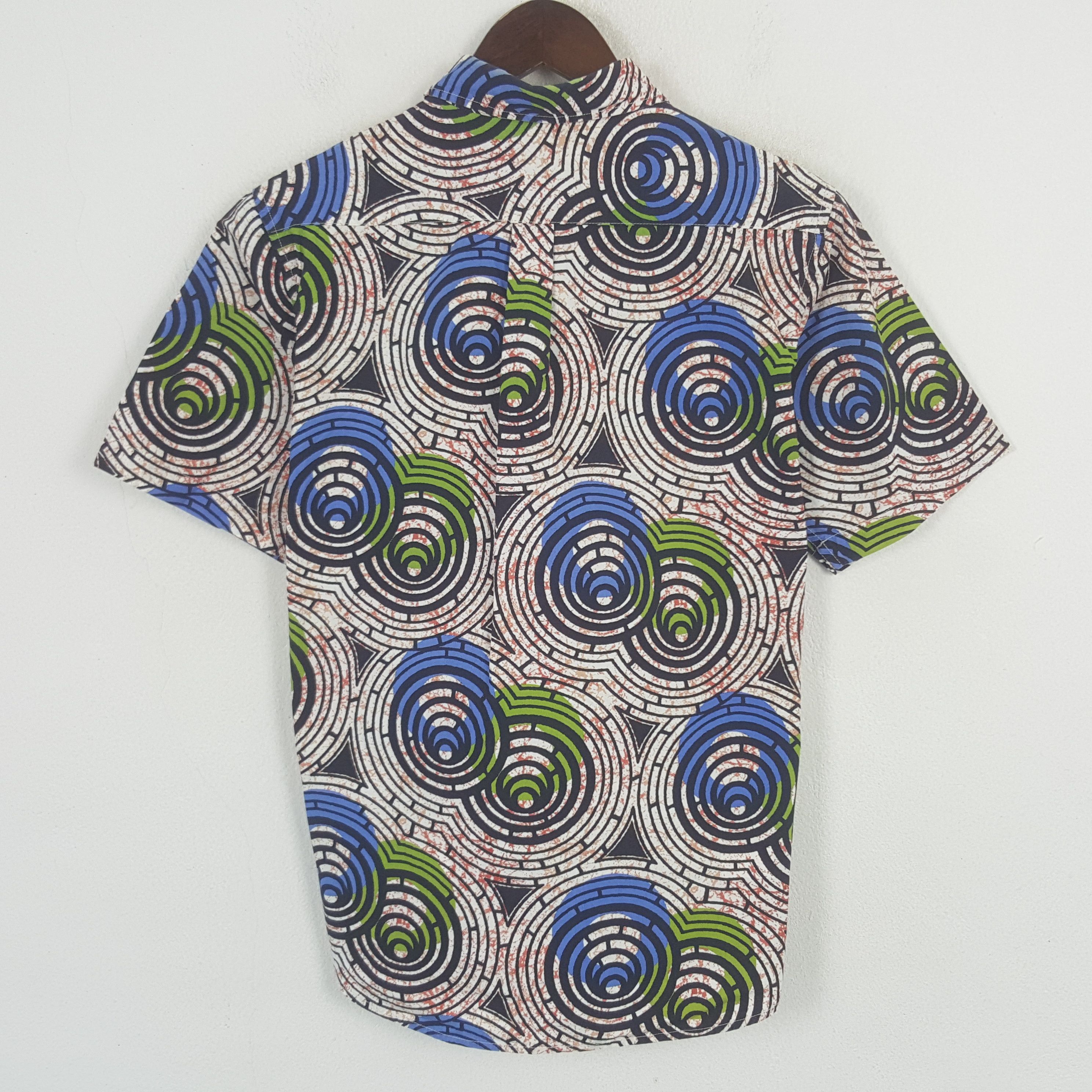 Global Work Vintage Global Work Hawaii Style Button Up Shirt Size US S / EU 44-46 / 1 - 3 Thumbnail