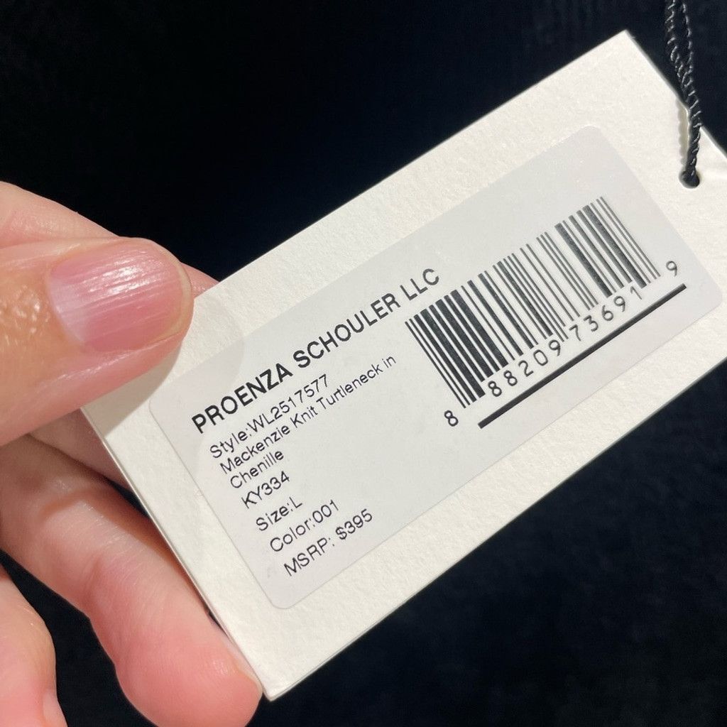 Proenza Schouler White Label NEW Proenza Schouler Mackenzie SL Turtleneck Sweater L Size L / US 10 / IT 46 - 9 Thumbnail