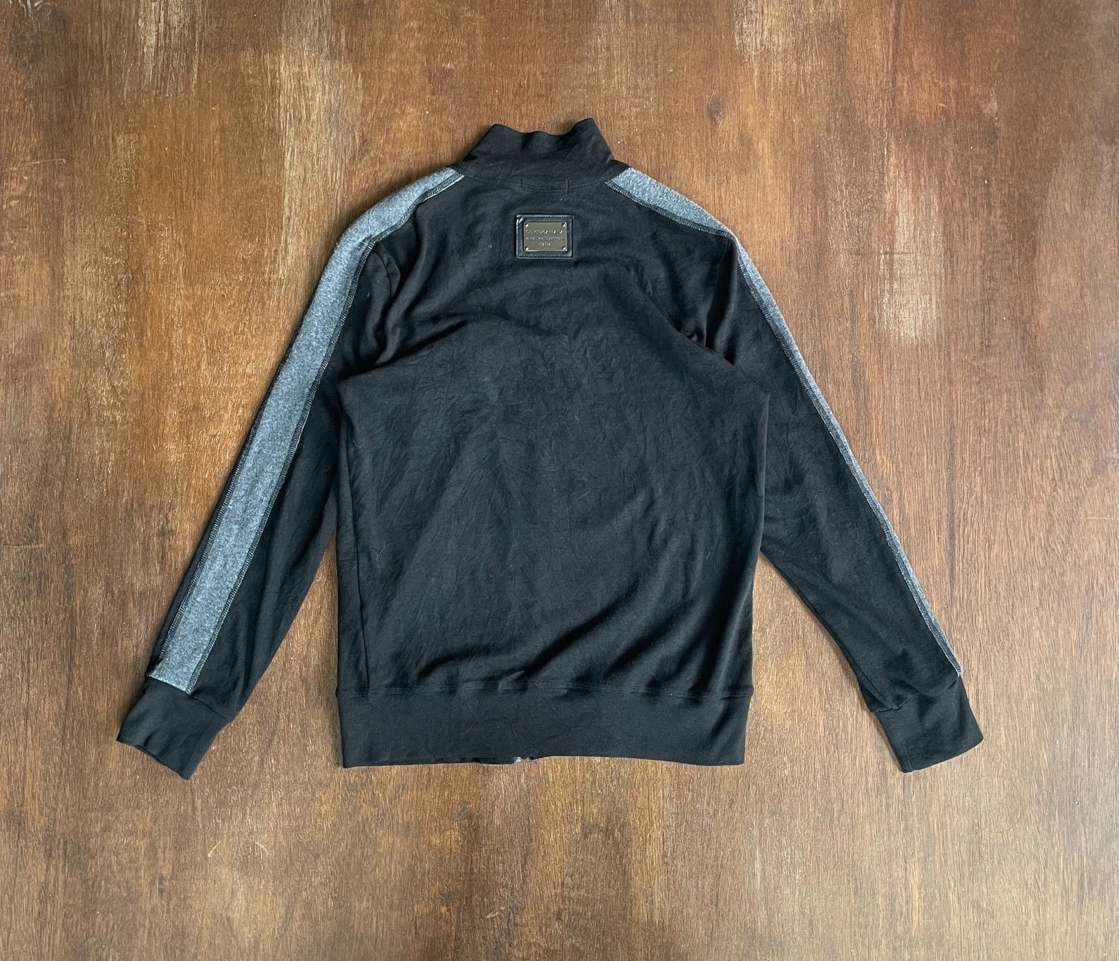 Dolce & Gabbana DOLCE & GABBANA Gym Collection Track Jacket Silver Back Logo Size US S / EU 44-46 / 1 - 6 Thumbnail
