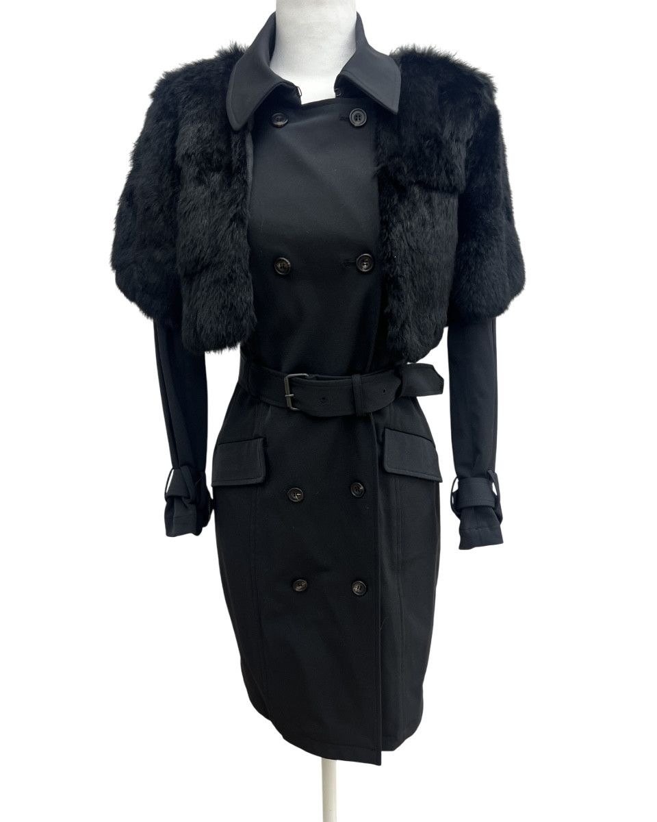 Opening Ceremony Opening Ceremony Fur Trench Coat Size S / US 4 / IT 40 - 1 Thumbnail