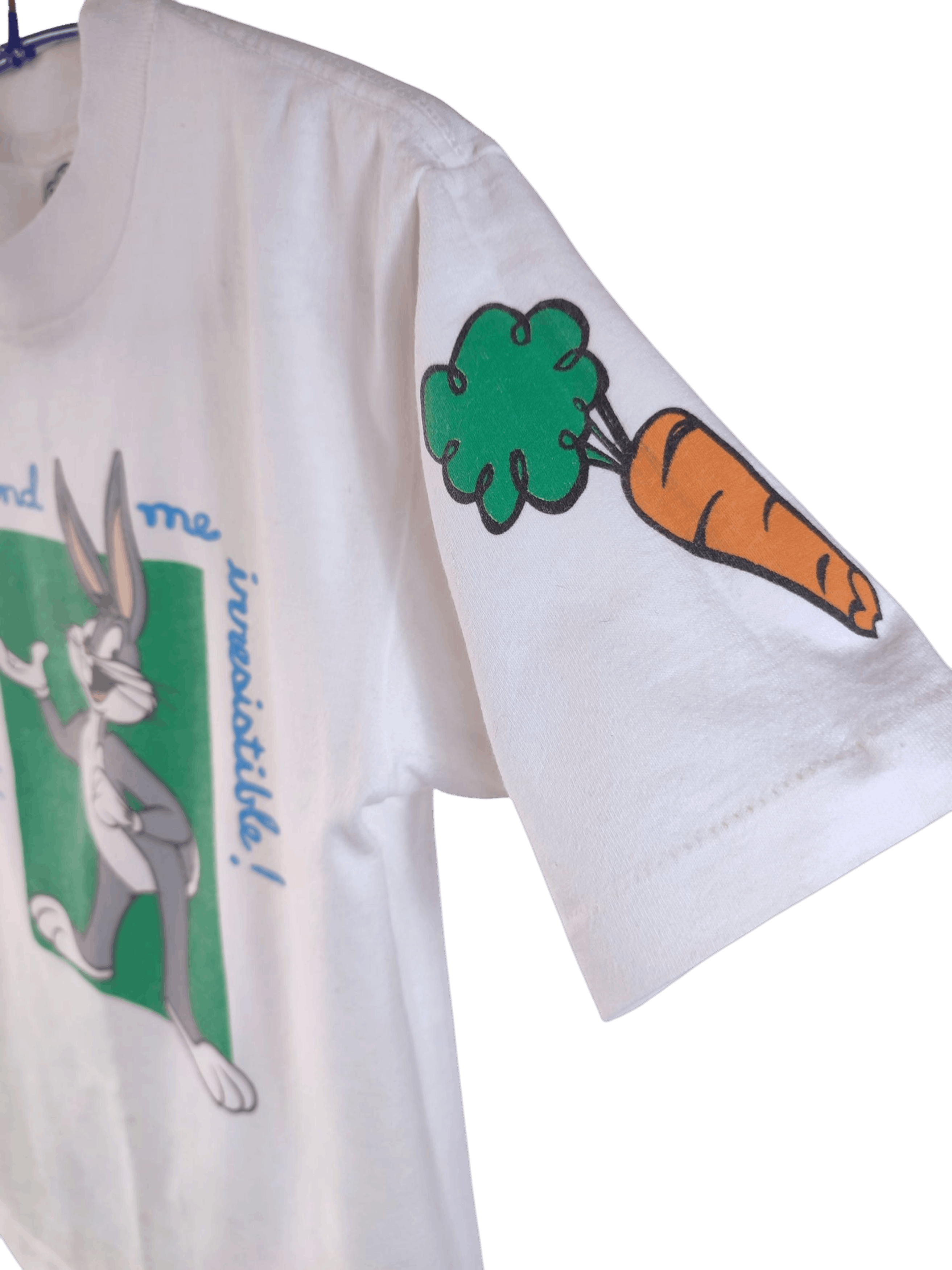 Warner Bros Vintage 90s Bugs Bunny Looney Tunes Graphic T-Shirt USA Size US M / EU 48-50 / 2 - 7 Thumbnail