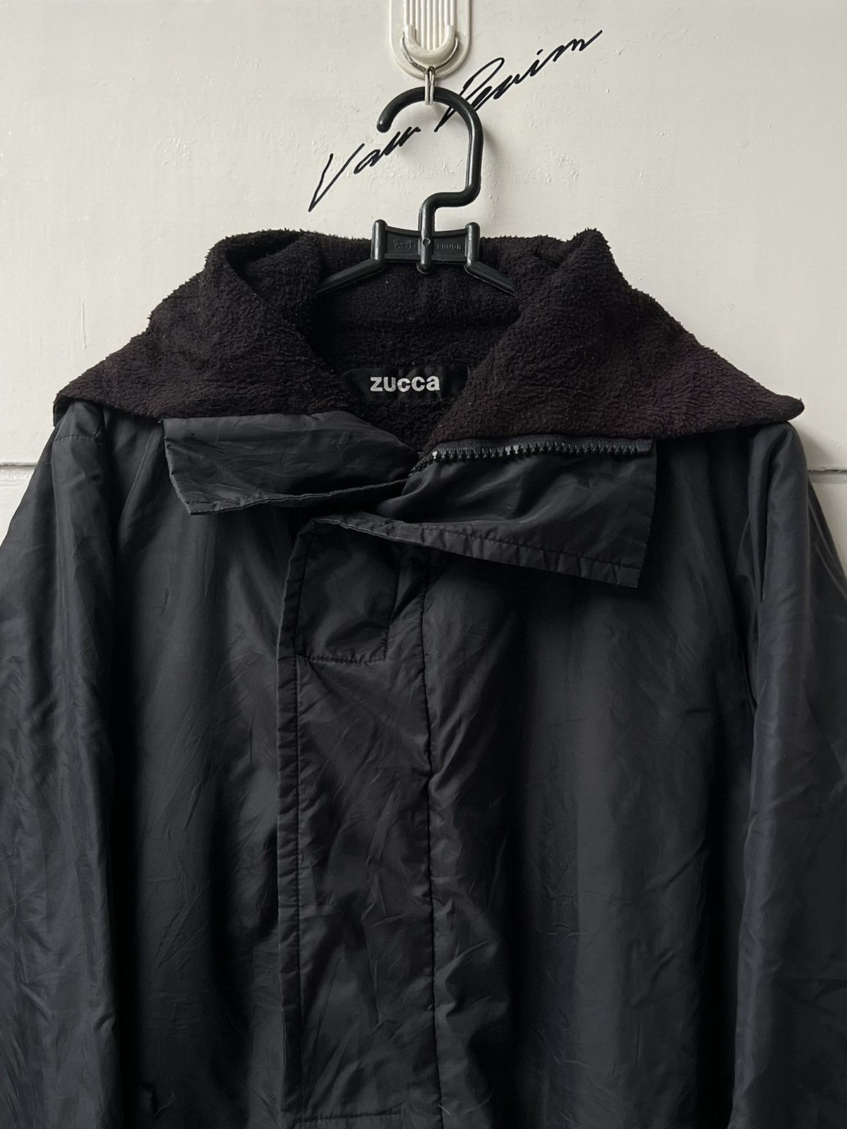 Zucca ZUCCA Issey Miyake Black Coat Jacket Size US L / EU 52-54 / 3 - 10 Thumbnail