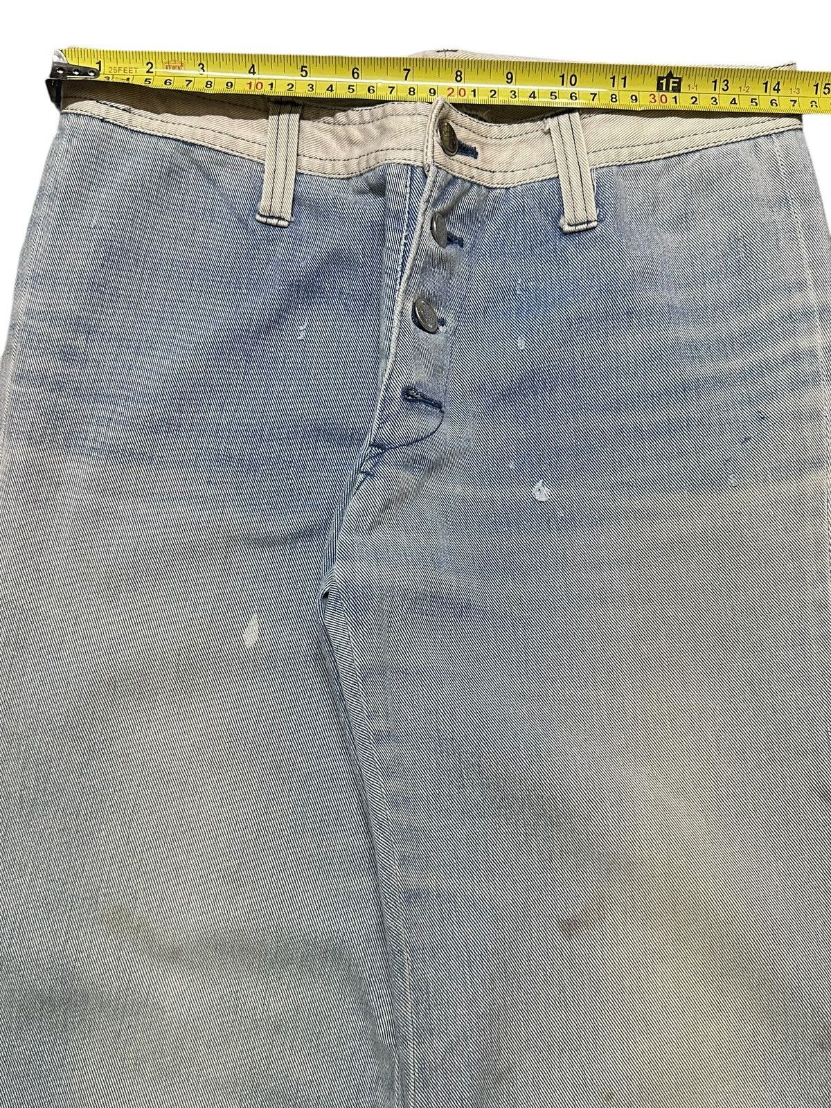 Other Vintage Bootcut WideLeg Style With Faded Wash Size US 29 - 11 Thumbnail