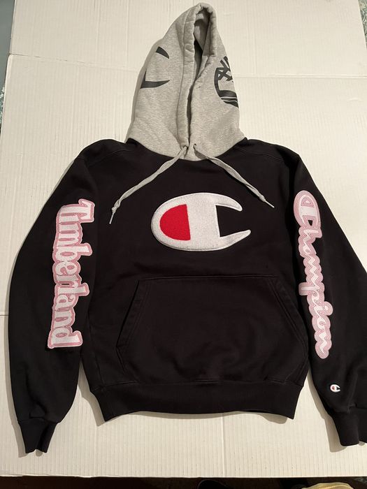 Champion timberland hoodie clearance black