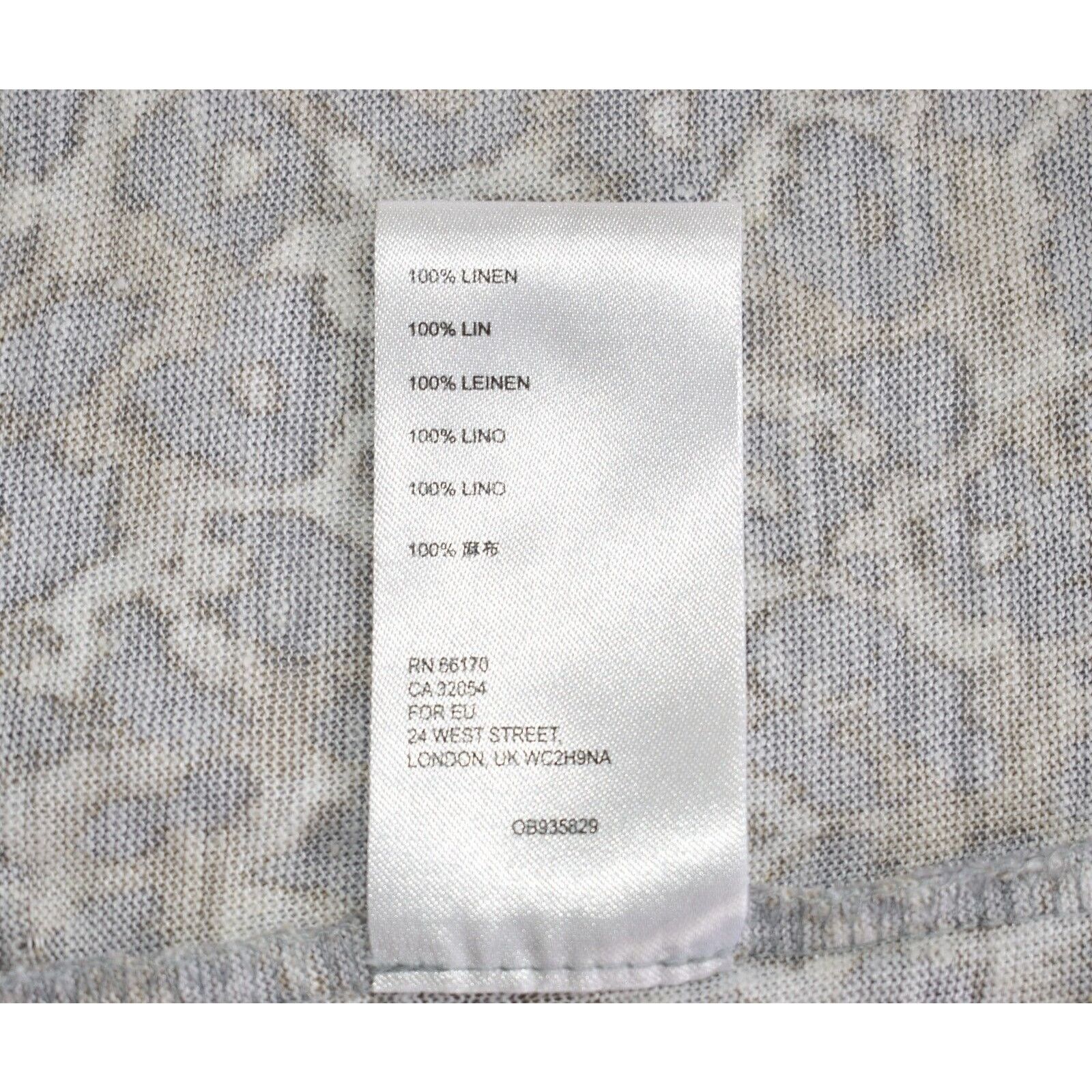Anthropologie MAEVE BY ANTHROPOLOGIE Grey/Tan Leopard Printed Top Sz XS Size XS / US 0-2 / IT 36-38 - 5 Thumbnail
