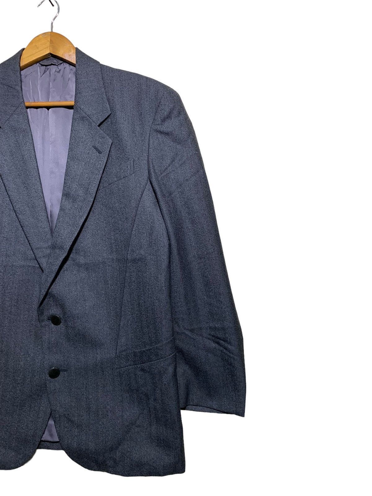 Thierry Mugler 🔥THIERRY MUGLER GREY MENS BLAZER JACKET Size US M / EU 48-50 / 2 - 4 Thumbnail