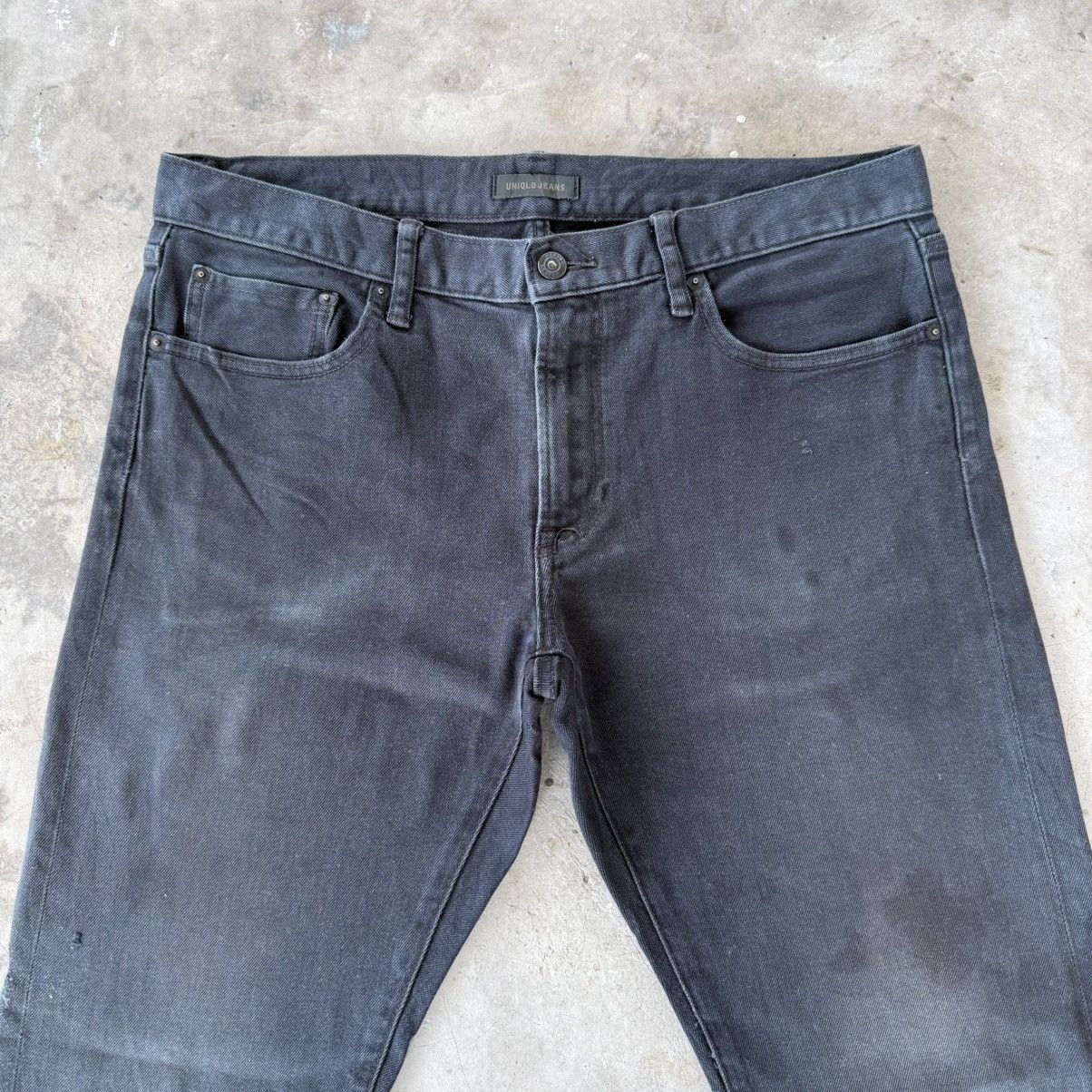 Japanese Brand Vintage Japanese Brand Selvedge Black Denim Jean Pants Size US 36 / EU 52 - 2 Thumbnail
