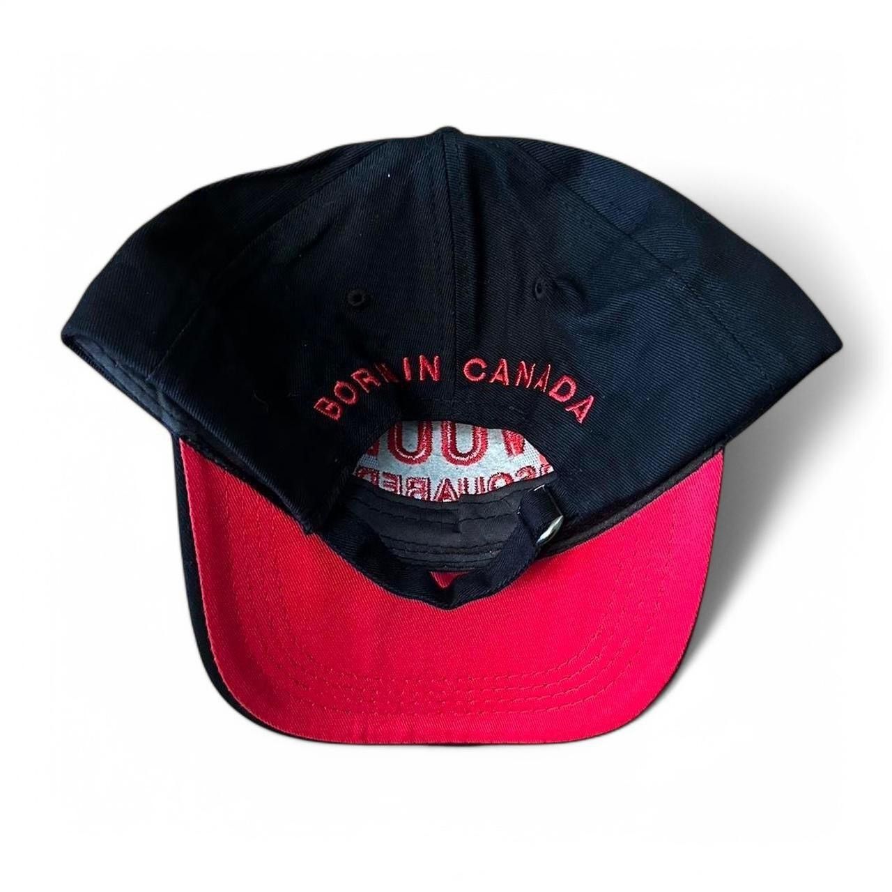 Dsquared2 Dsquared2 WOOD red and black Cap Born In Canada Size ONE SIZE - 3 Thumbnail