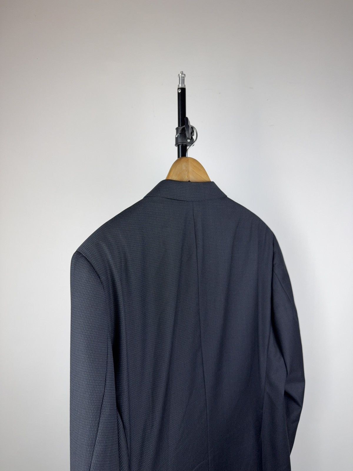 Emporio Armani Luxury 00s Emporio Armani G Line Classic Navy Blazer Size 44R - 16 Thumbnail