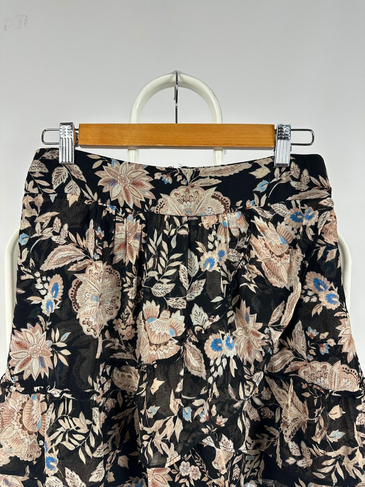Sezane Sezane Carolina Floral Print Mini Skirt Size 26" / US 2 / IT 38 - 3 Thumbnail