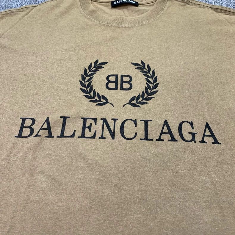 Balenciaga Balenciaga Khaki wheat-ear short sleeve Size US XS / EU 42 / 0 - 8 Thumbnail
