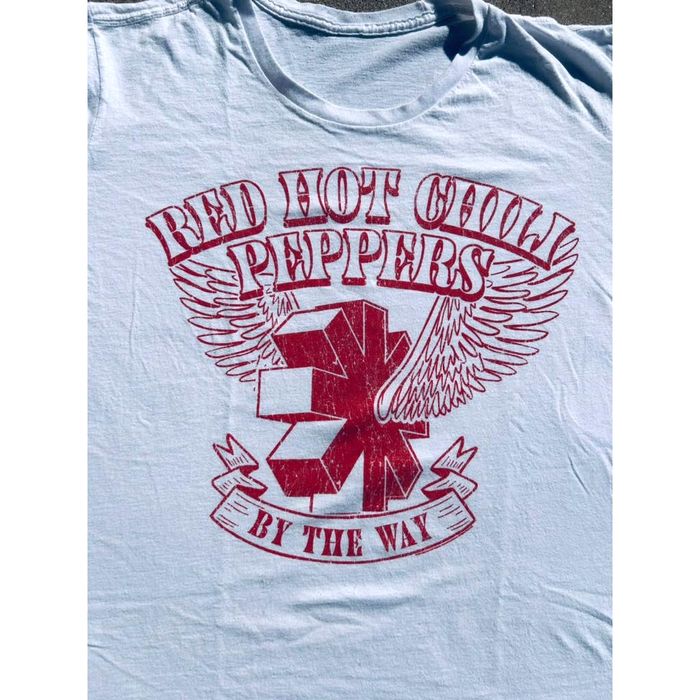 Vintage Red Hot Chili Peppers By The Way Concert Tour T Shirt XL Grailed