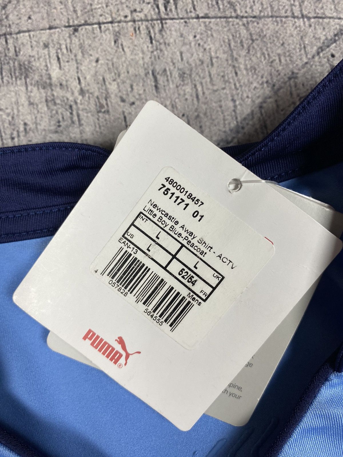 Puma Puma New Castle Pawer Cell Soccer Jersey Size US L / EU 52-54 / 3 - 14 Thumbnail